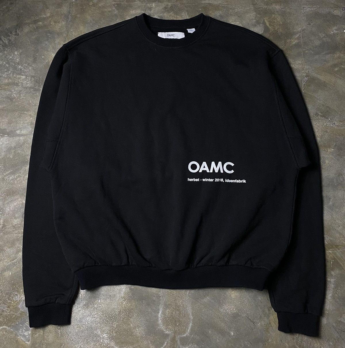 OAMC OAMC FW18 Statement Crewneck Size US M / EU 48-50 / 2 - 1 Thumbnail