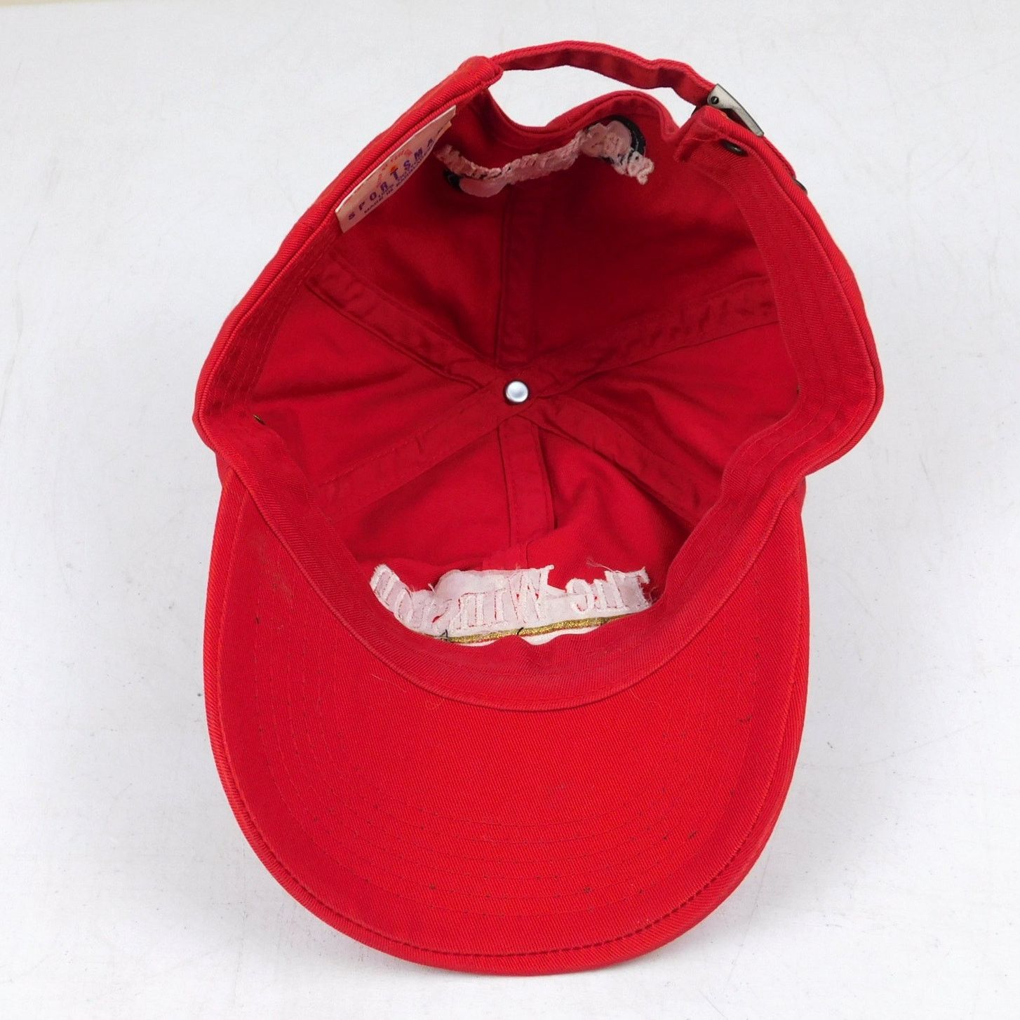 NASCAR NASCAR The Winston Lowe's Motor Speedway Hat Red Adjustable Size ONE SIZE - 6 Thumbnail