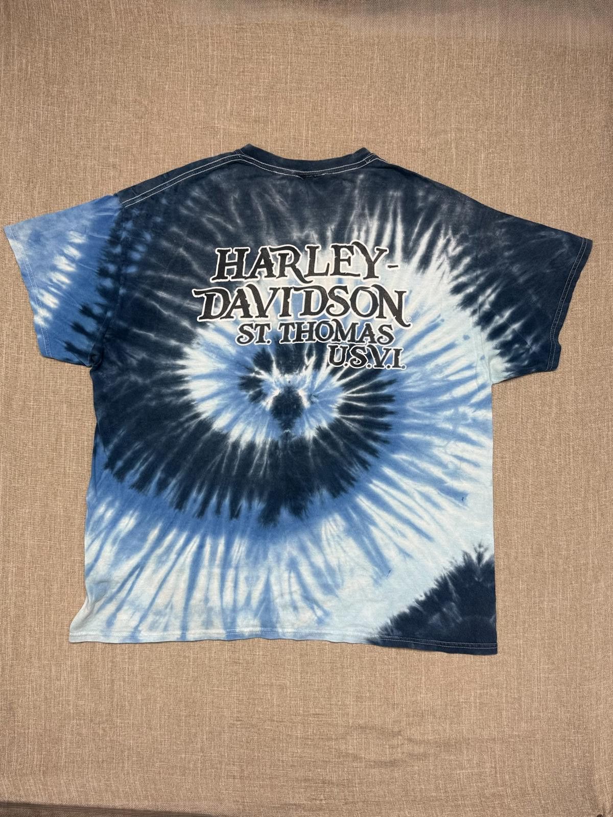 Harley Davidson Harley-Davidson Motorcycles Tie Dye Shirt Size US L / EU 52-54 / 3 - 1 Thumbnail
