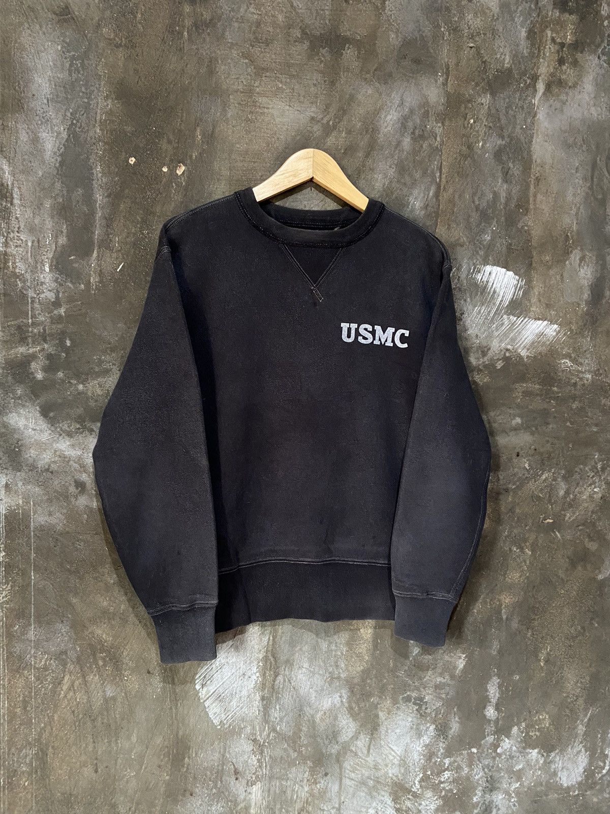 Mister Freedom Real McCoy's Double V Loopwheel Faded Swatshirts Size US S / EU 44-46 / 1 - 2 Thumbnail