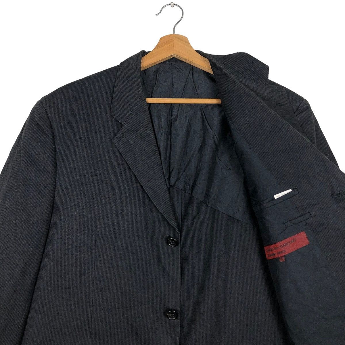 Comme des Garcons 🔥AD1998 Vintage Comme Des Garcons Homme Deux Striped Size US L / EU 52-54 / 3 - 10 Thumbnail