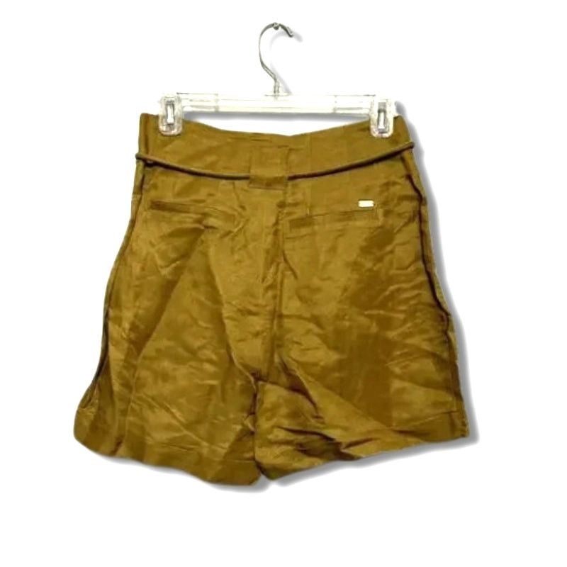 Scotch & Soda Scotch & Soda High Rise Short Belted Linen Brown XS NWOT Size 28" / US 6 / IT 42 - 5 Thumbnail