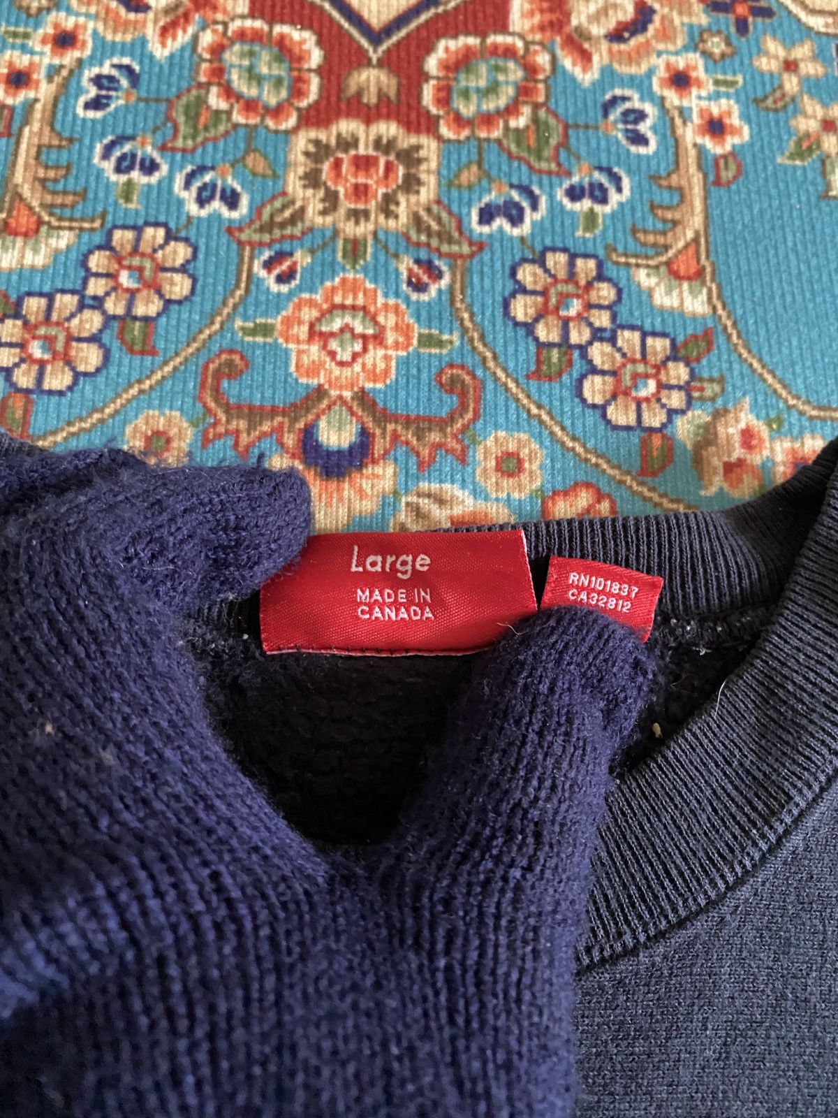 Supreme Vintage 90’s Supreme Arabic Logo Subhan Sweatshirt Size US L / EU 52-54 / 3 - 10 Thumbnail