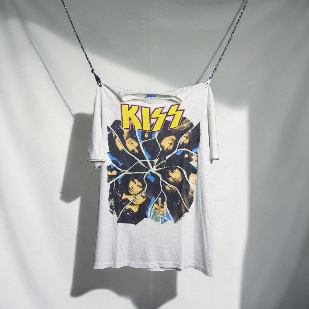 Band Tees × Vintage Vintage Kiss ©1987 - Crazy Nights Album Cover Size US L / EU 52-54 / 3 - 1 Thumbnail