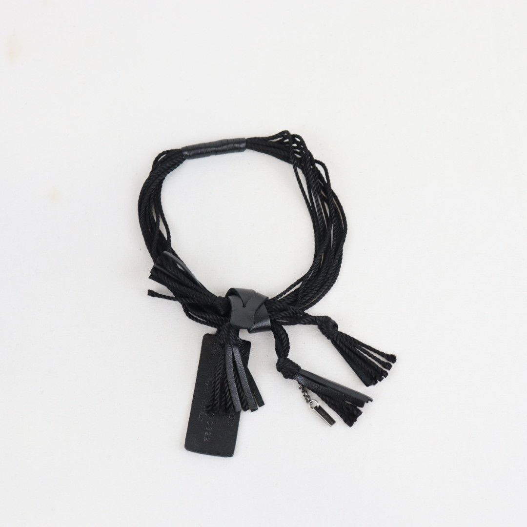 Saint Laurent Paris o1rshd1 Size: M / YSL Bracelet in Nero Size ONE SIZE - 1 Thumbnail