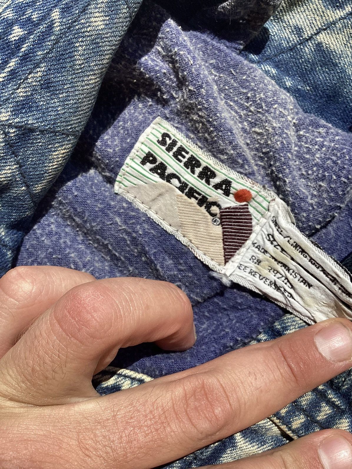 Other Vtg Y2K Sierra Pacific size large denim women’s zipup jacket Size S / US 4 / IT 40 - 5 Thumbnail