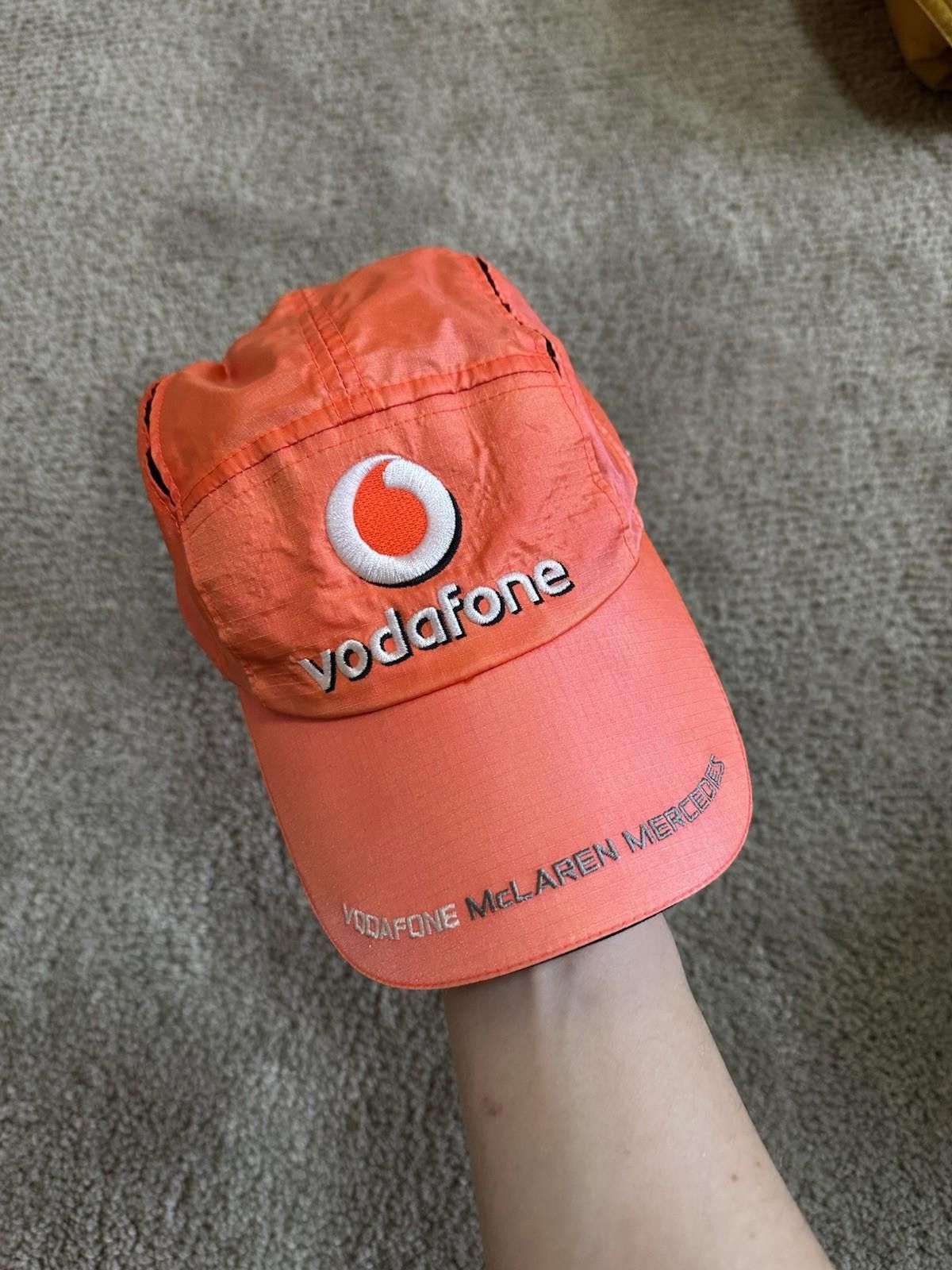 Malcolm McLaren Vodafone McLaren Mercedes Red 5 Panel Satin Strapback HatCap Size ONE SIZE - 1 Thumbnail