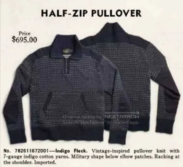 RRL Ralph Lauren Men's cashmere sweater