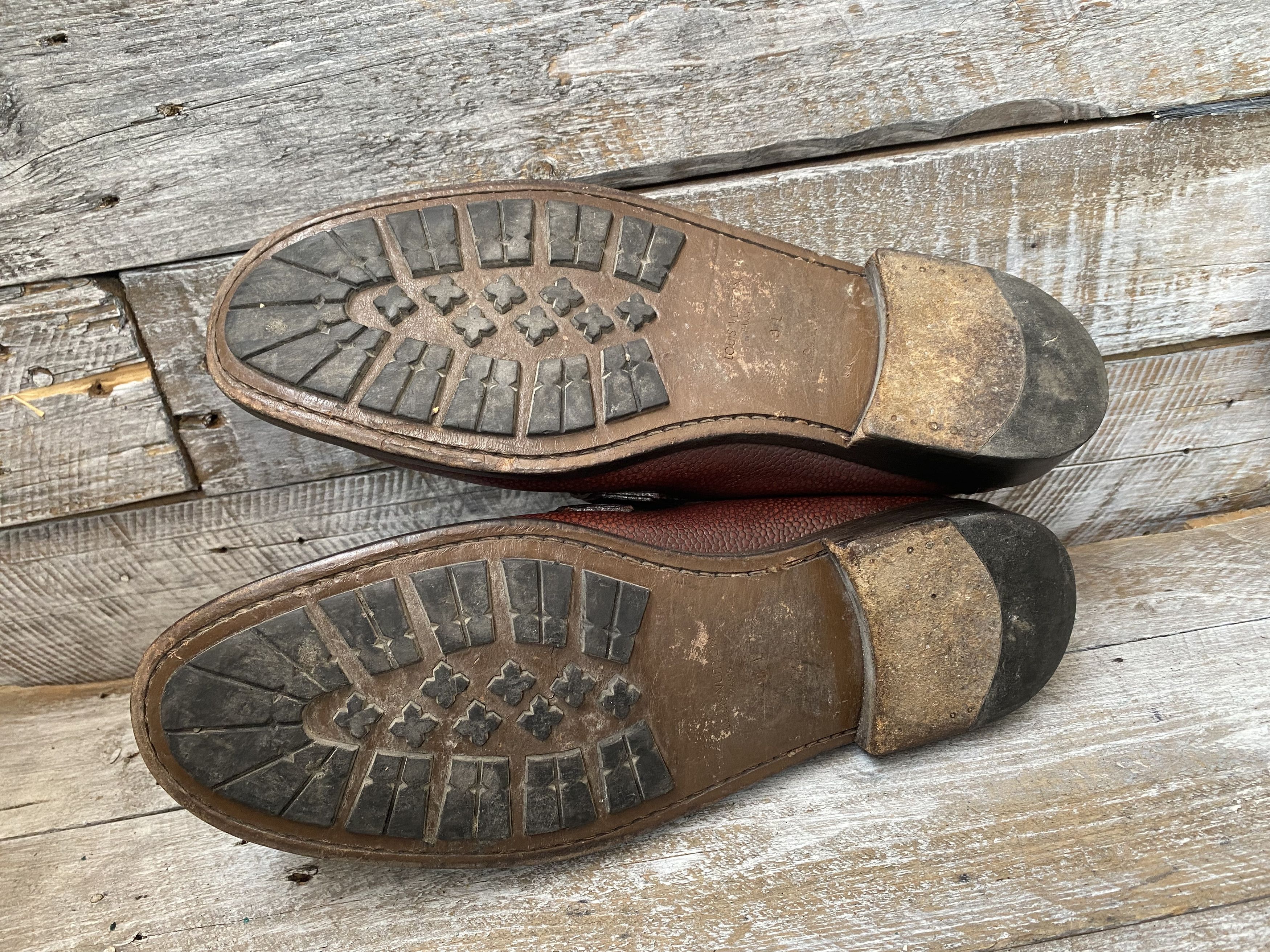 Louis Vuitton Louis vuitton major pebble grain loafer uk 8.5 Size US 9.5 / EU 42-43 - 15 Thumbnail