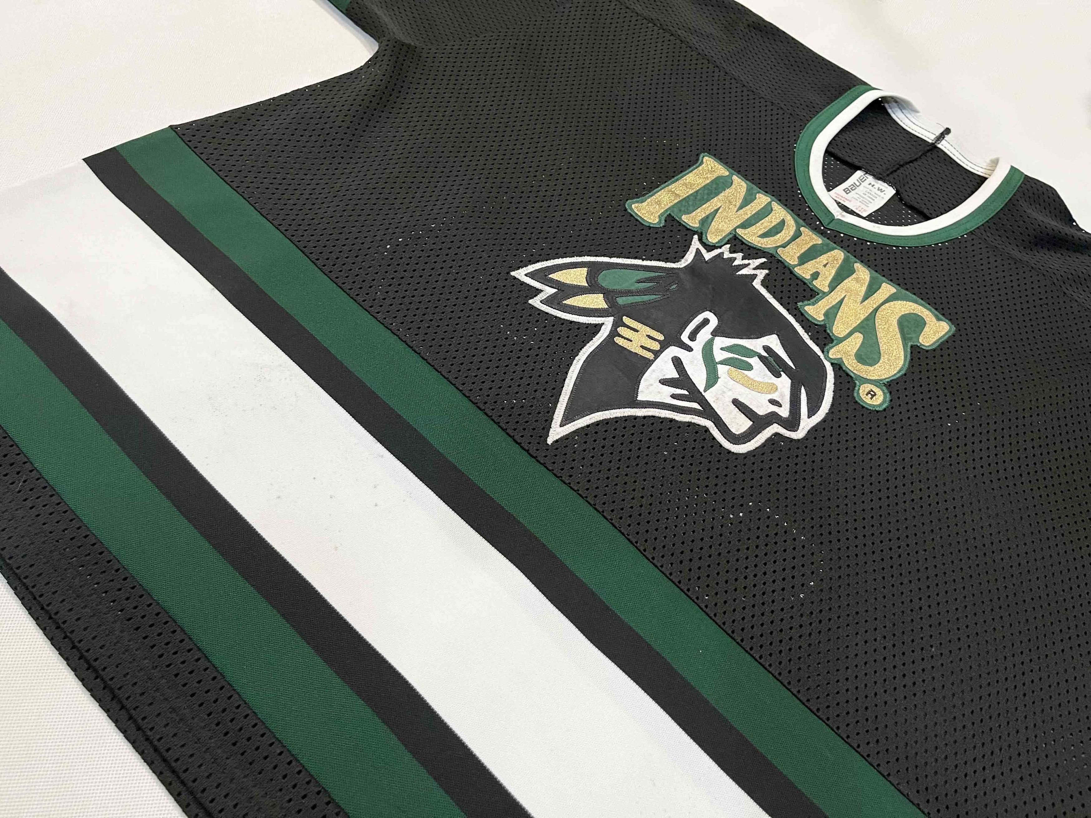 Vintage Vintage Bauer Springfield Indians #30 AHL Hockey Jersey Size US XXL / EU 58 / 5 - 7 Thumbnail