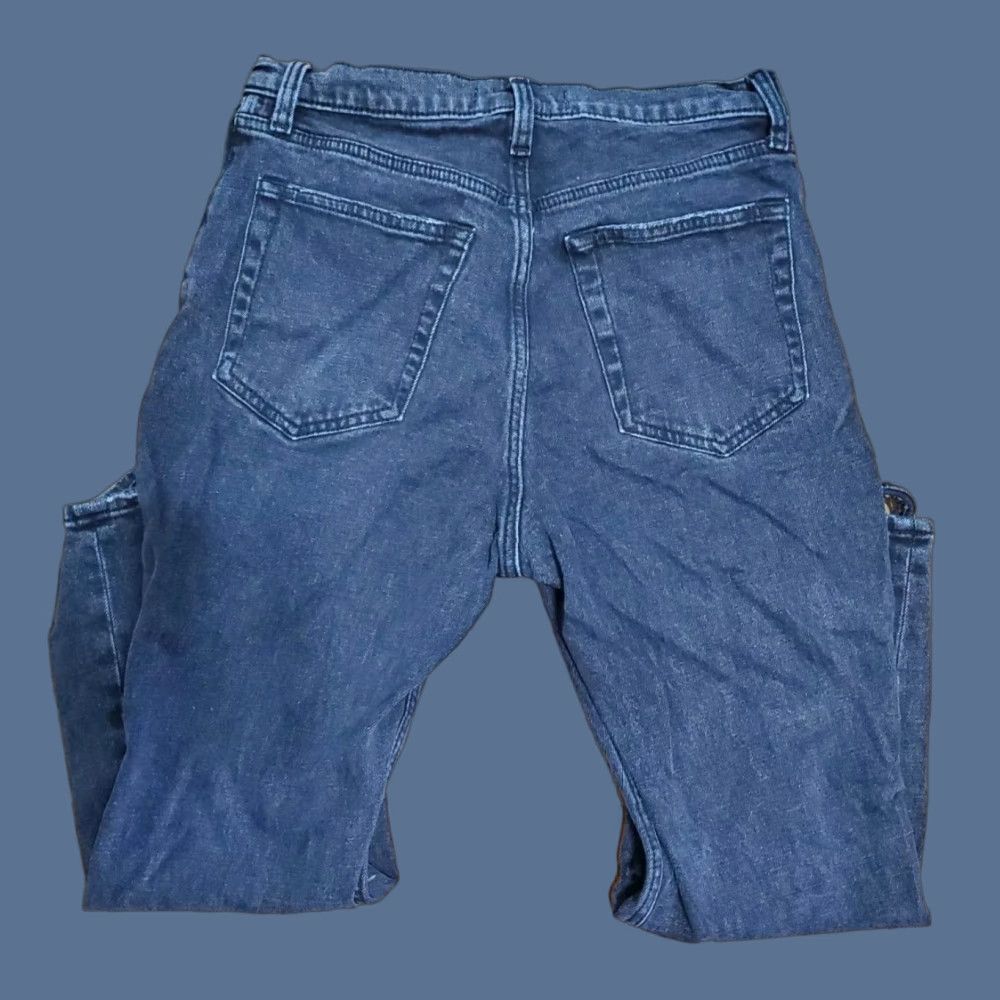 Abercrombie & Fitch Abercrombie & Fitch Jeans The Ankle Straight Ultra High Rise 29 Regular Black Denim 90s City Womens Straight Jeans Size 29" - 1 Thumbnail
