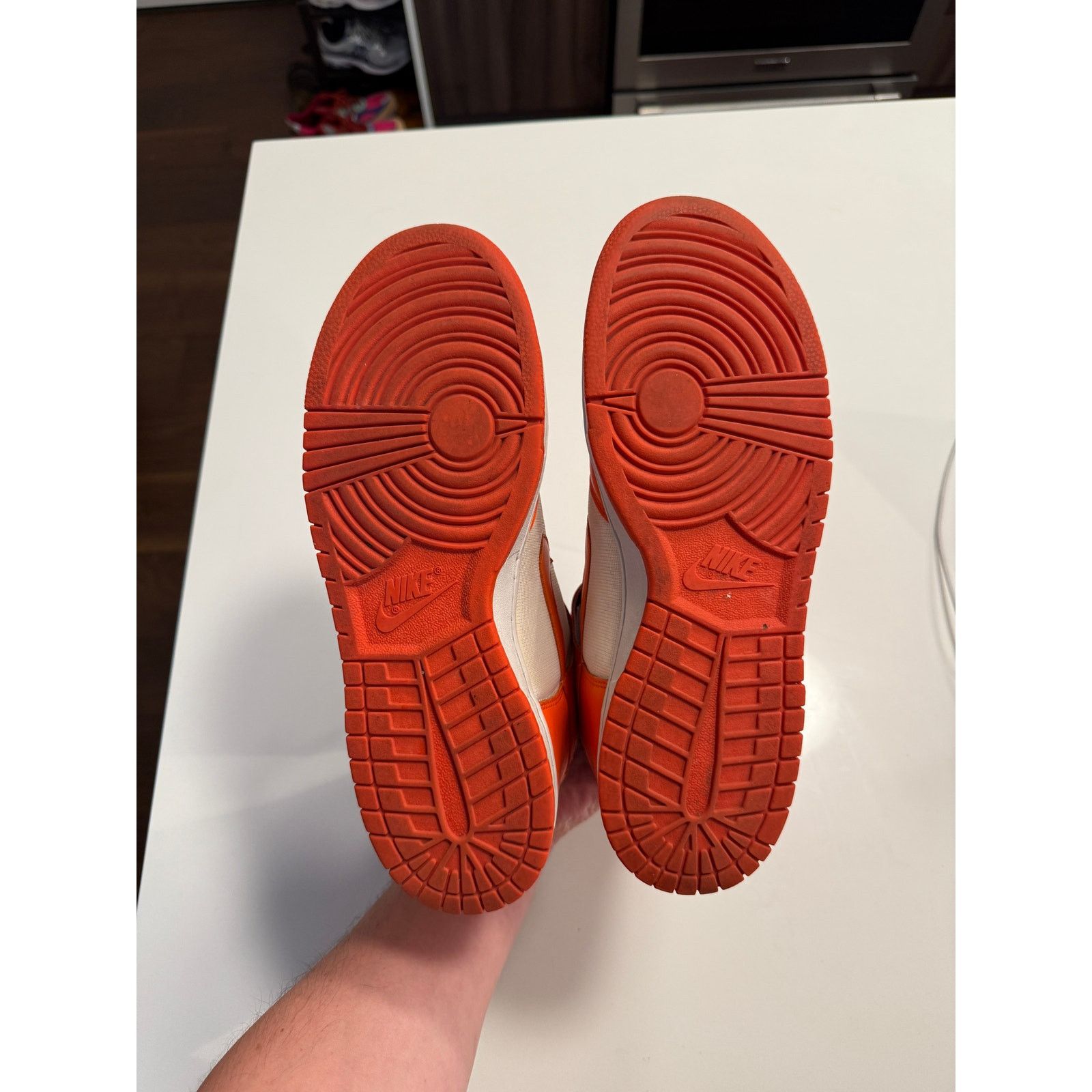 Nike 2009 Nike Dunk High Syracuse Orange 317982 181 size 11 US Size US 11 / EU 44 - 6 Thumbnail