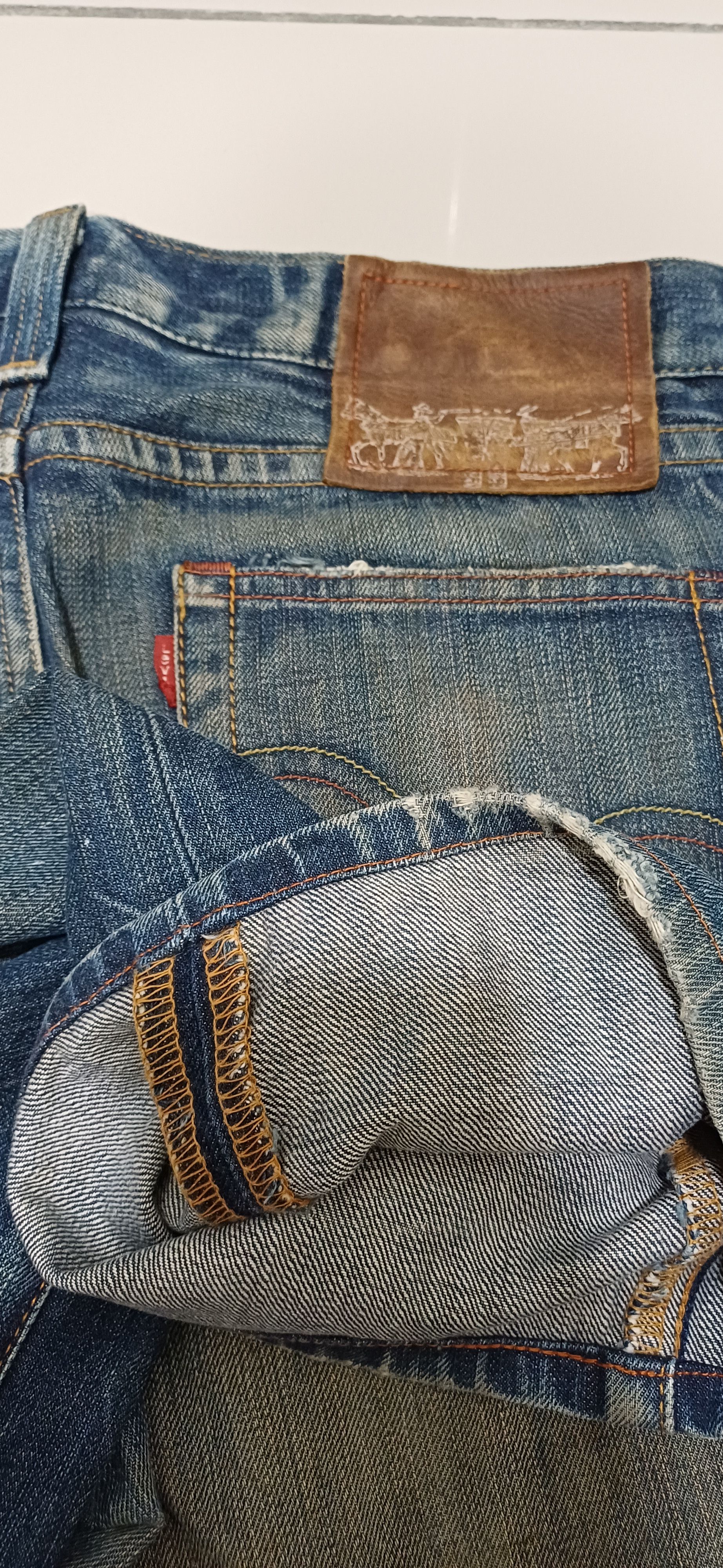 Big John VINTAGE LEVIS PREMIUM SELVEDGE JEANS Size US 30 / EU 46 - 3 Thumbnail