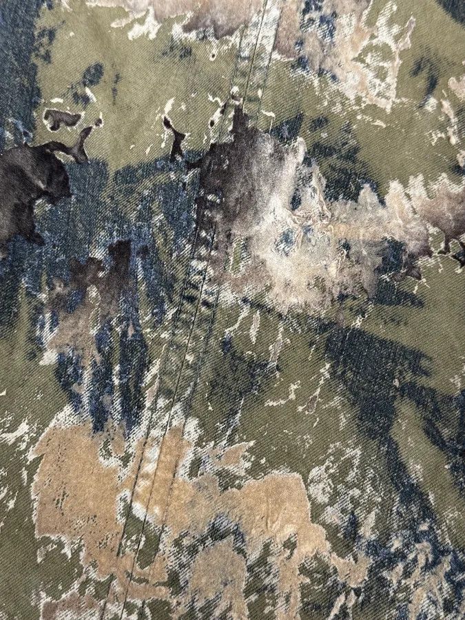Jean Paul Gaultier 2000s Jean Paul Gaultier Earth Eroded Green Organic Velvet Jacket Size US S / EU 44-46 / 1 - 11 Thumbnail