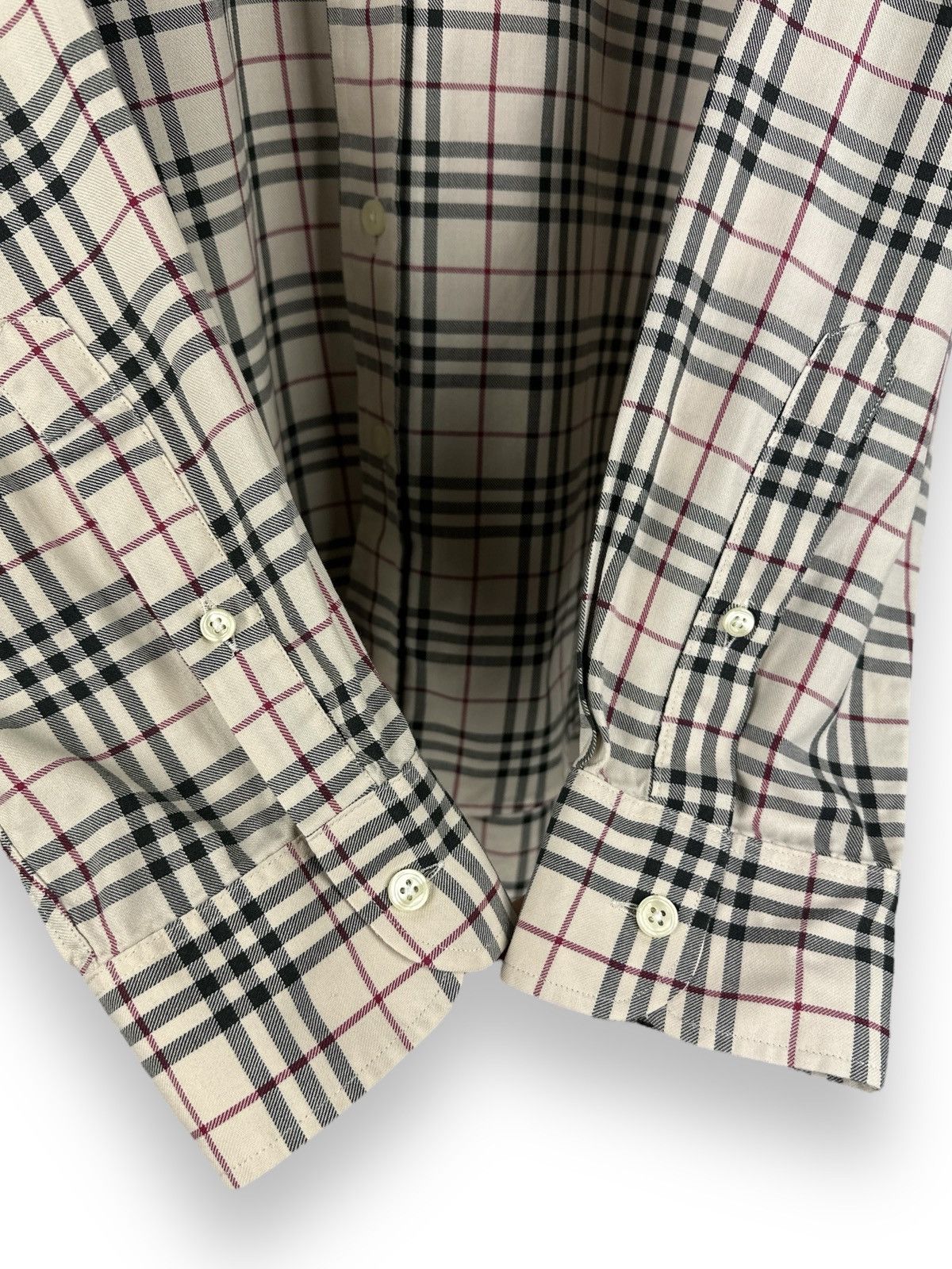 Burberry Vintage Burberry London Shirt Nova Check Long Sleeve Size US M / EU 48-50 / 2 - 6 Thumbnail
