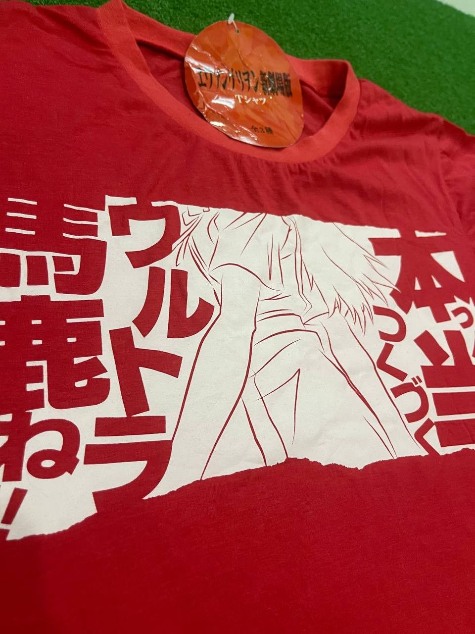 Anime × Cartoon Network × Japanese Brand Evangelion X Vintage Japan New With Tag Japanese Anime Large Size US M / EU 48-50 / 2 - 3 Thumbnail