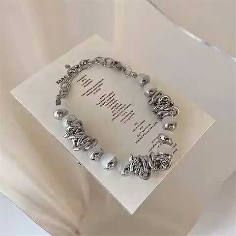 Other Metal Tie Knot Chain Bracelet Size ONE SIZE - 2 Thumbnail