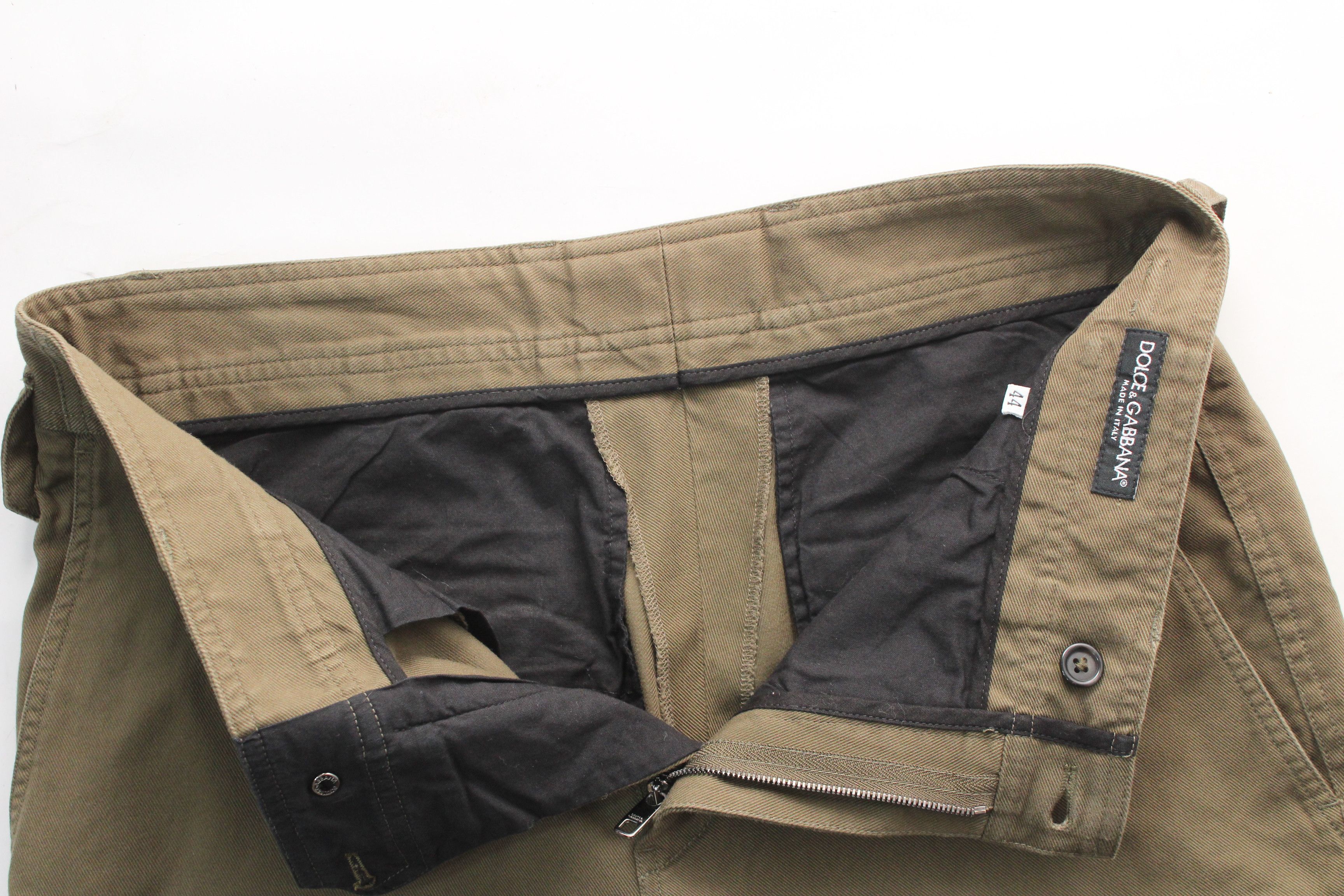 Dolce & Gabbana Dolce & Gabbana Denim Patchwork Cargo Pants IT 44 Size US 28 / EU 44 - 10 Thumbnail