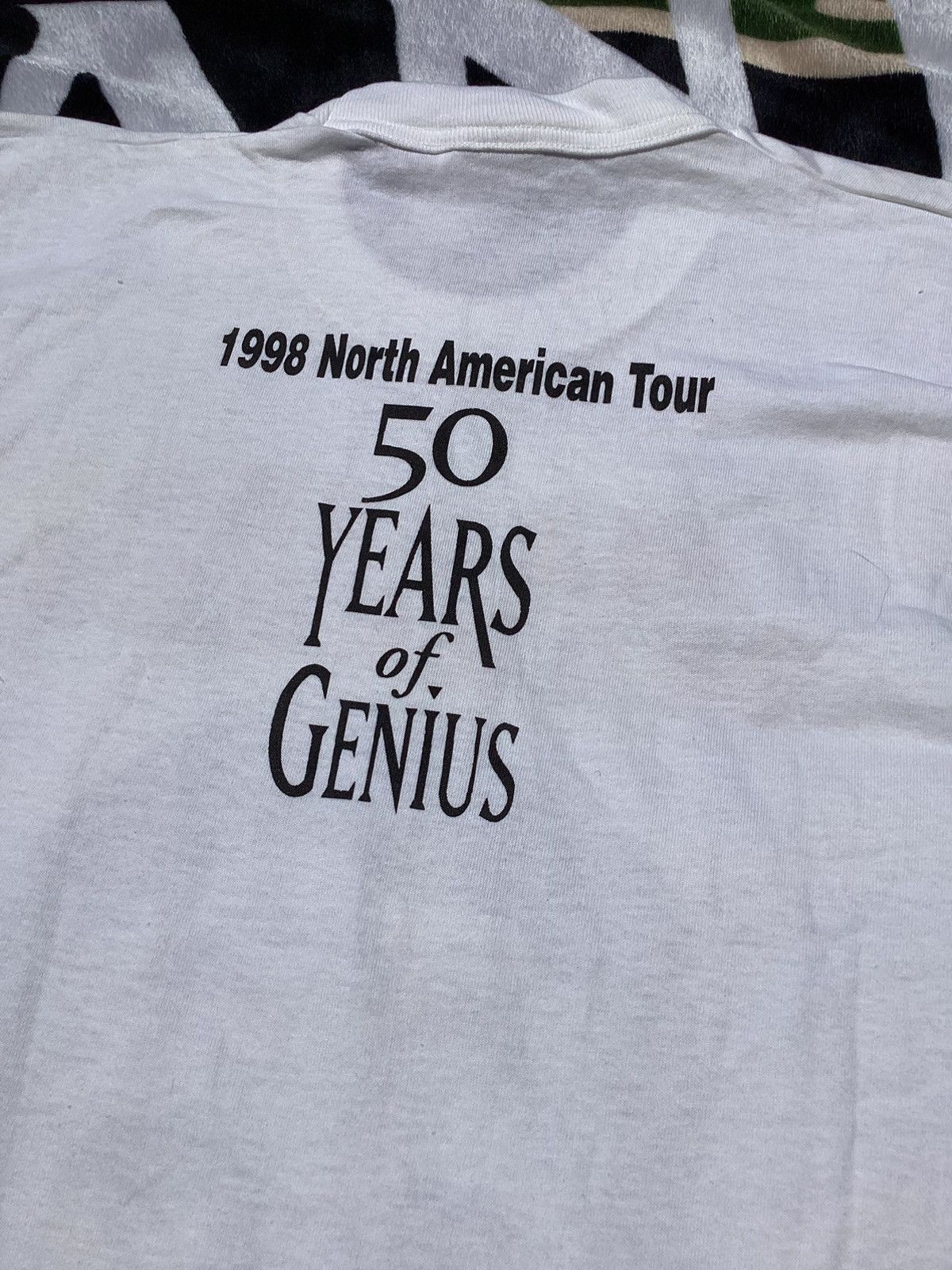 Vintage Vintage Marcel Marceau Mime 1998 North American tour tshirt Size US L / EU 52-54 / 3 - 5 Thumbnail