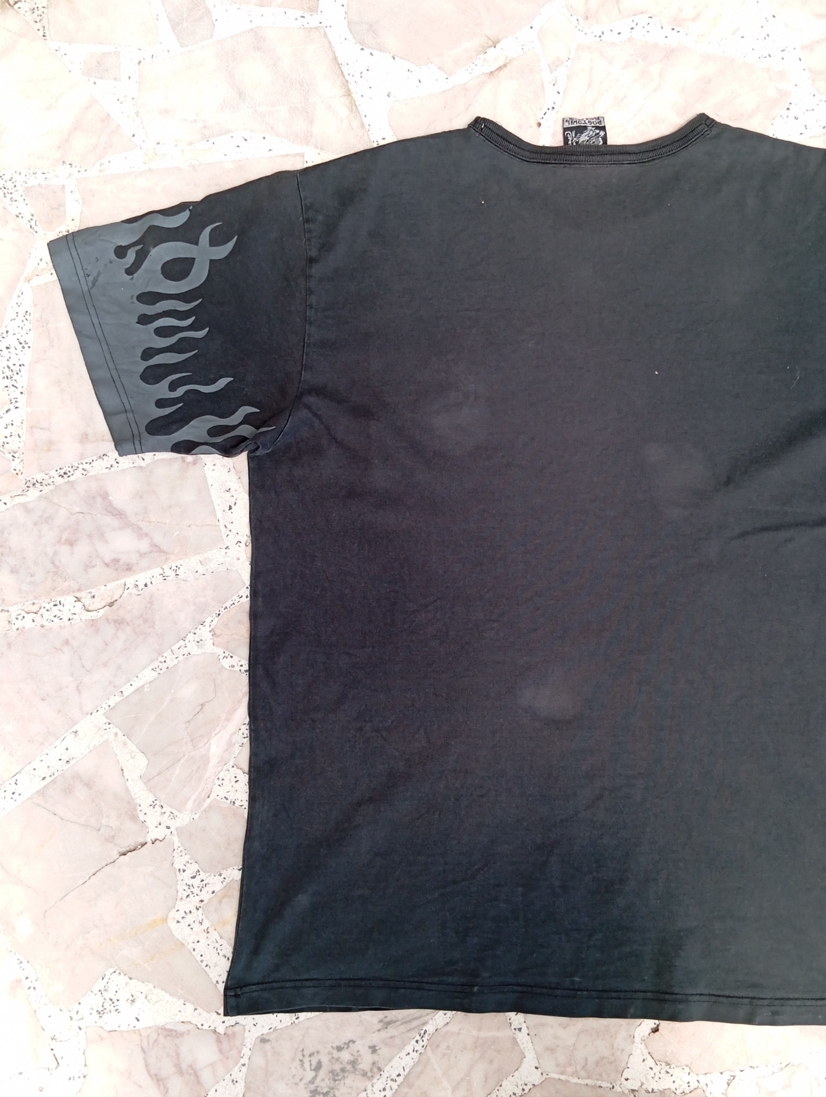 Dogtown × Vintage RARE Dogtown Tee with Flame Size US XL / EU 56 / 4 - 5 Thumbnail