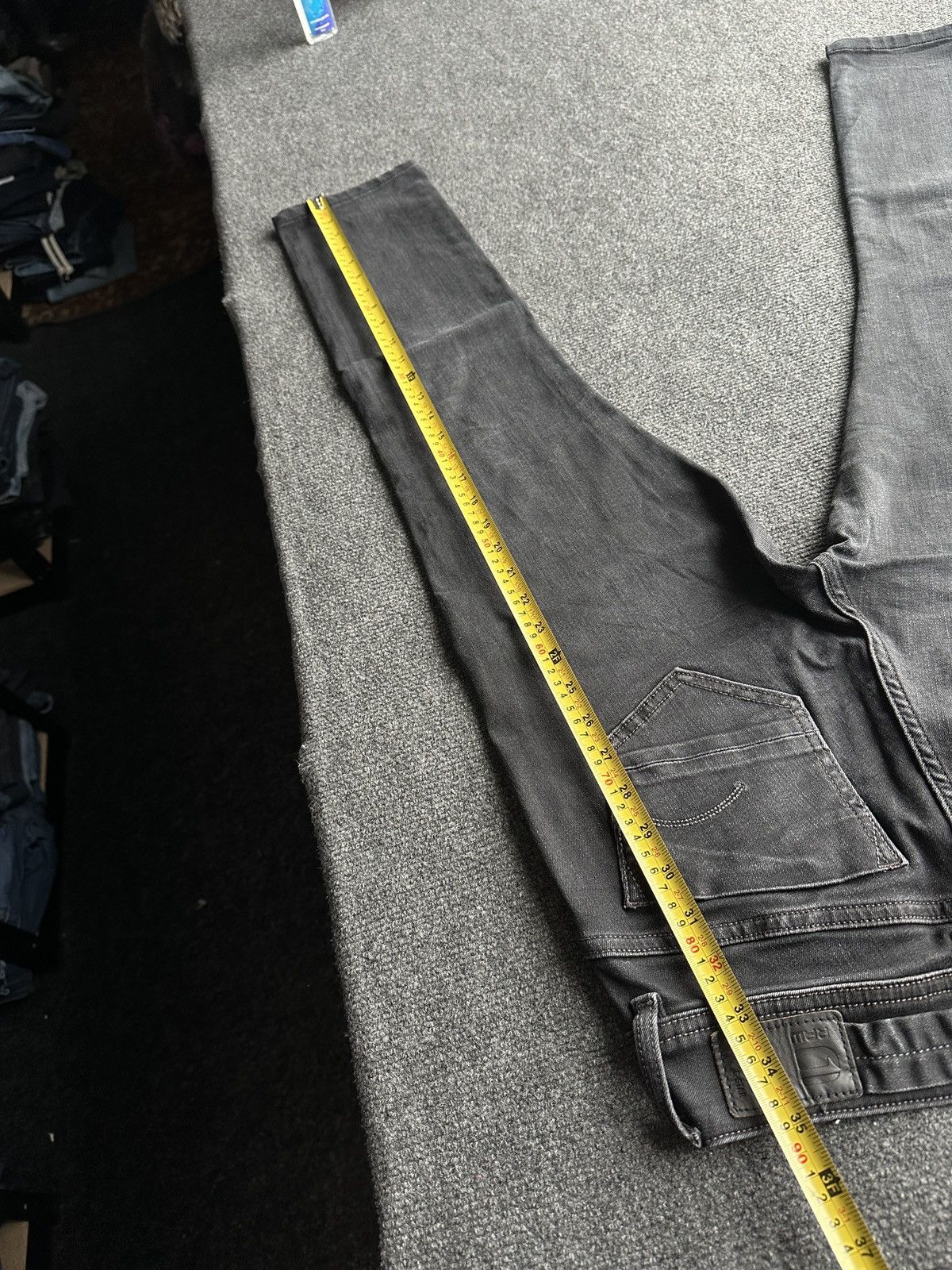 G-Star 🚨VNTG G STAR RAW GRAY FADED RARE AVANT GARDE JEANS Y2K Size 26" / US 2 / IT 38 - 20 Thumbnail