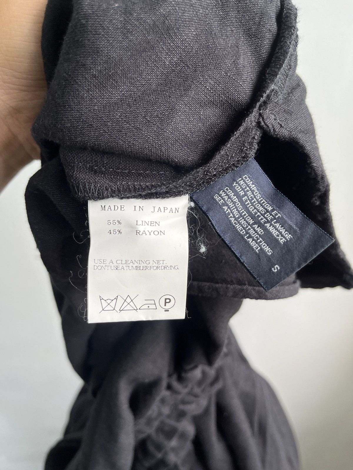 Limi Feu Wide Pleated Linen Skirt Size 28" / US 6 / IT 42 - 6 Thumbnail