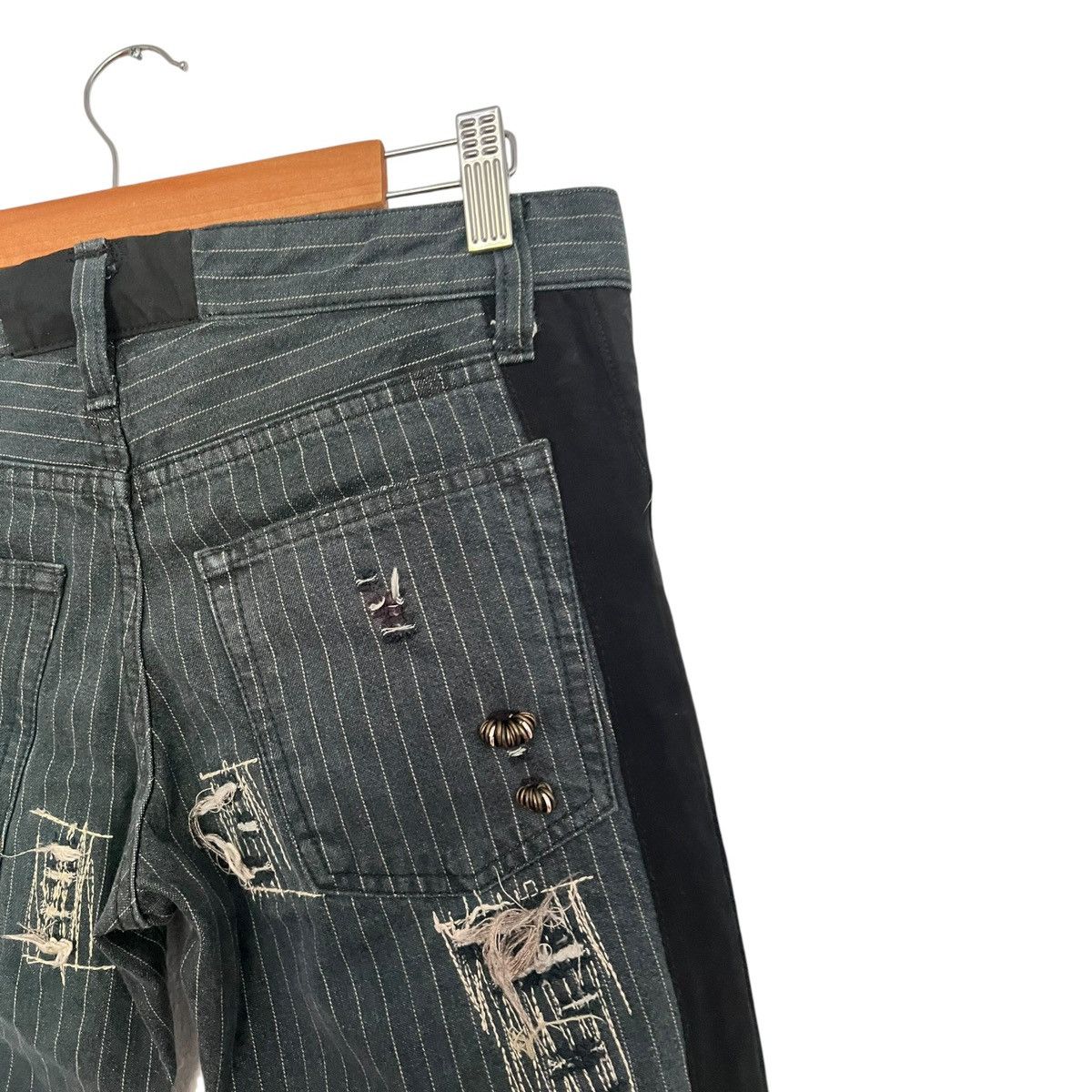 If Six Was Nine Ifsixwasnine pinstripe tuxedo mudmax pants Size US 30 / EU 46 - 7 Thumbnail
