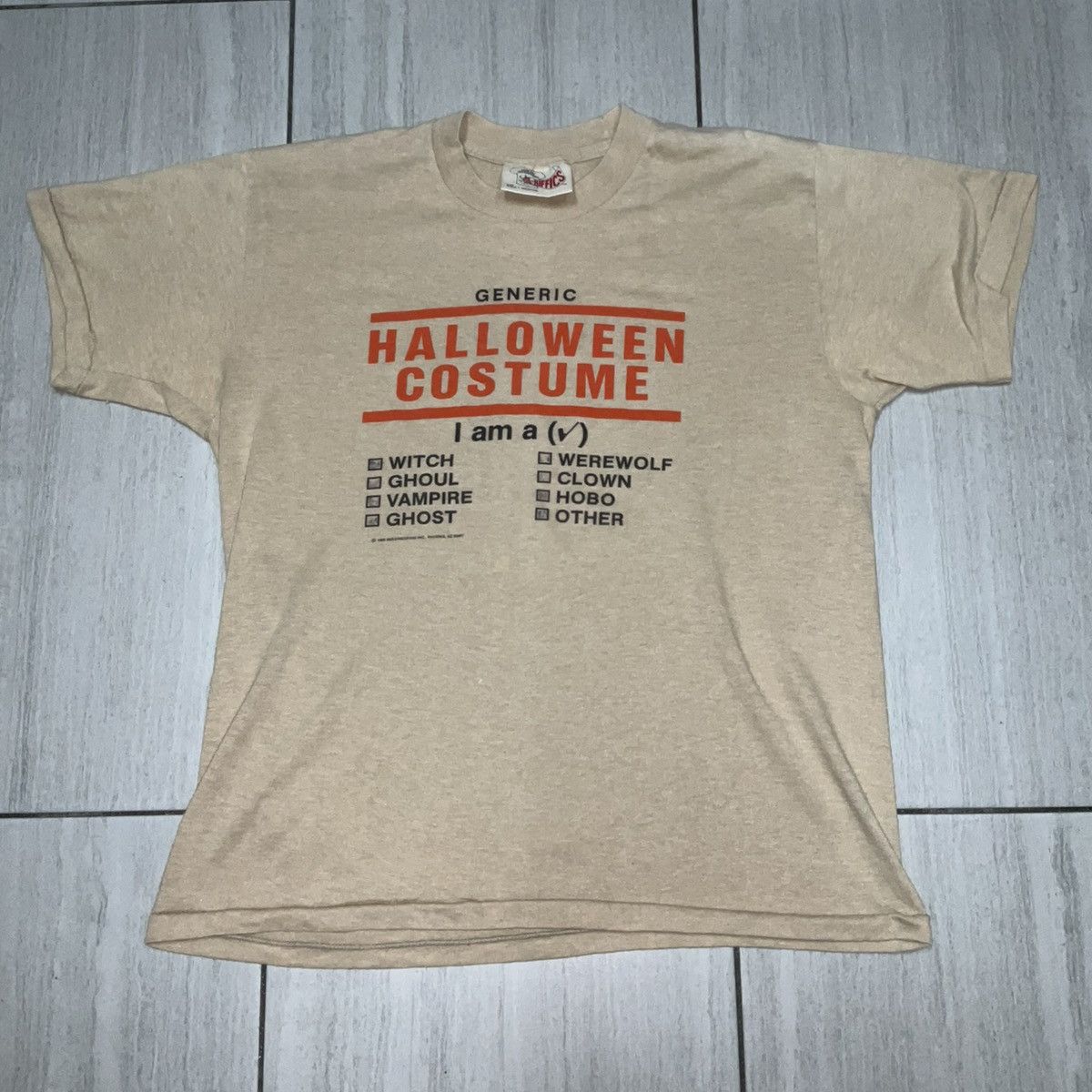 Vintage True Vintage Teerifics Halloween Costume T-shirt Size US S / EU 44-46 / 1 - 2 Thumbnail