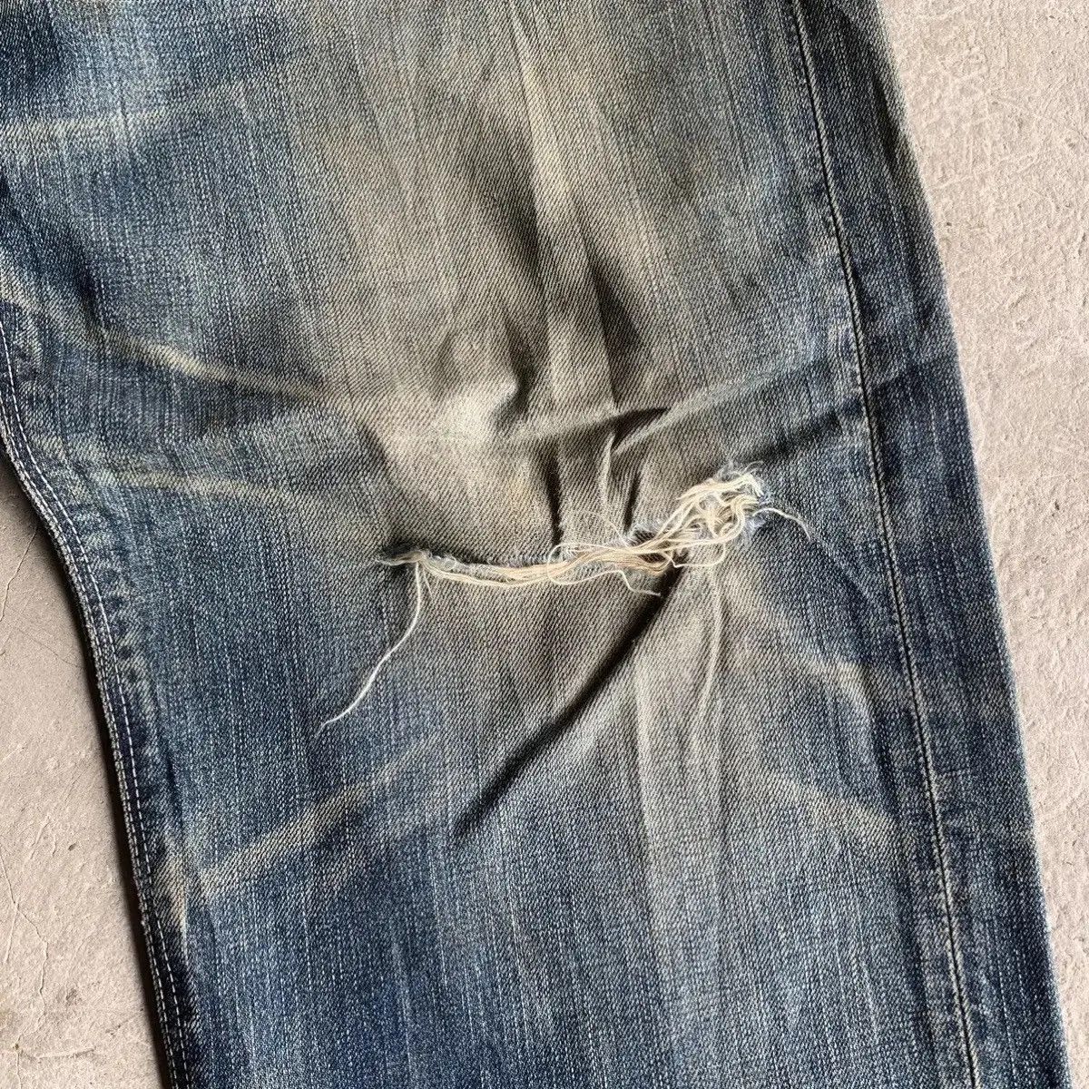Levi's Levi’s 503XX Jeans Mudwash 32x31 Distressed Denim Pants Size US 32 / EU 48 - 8 Thumbnail