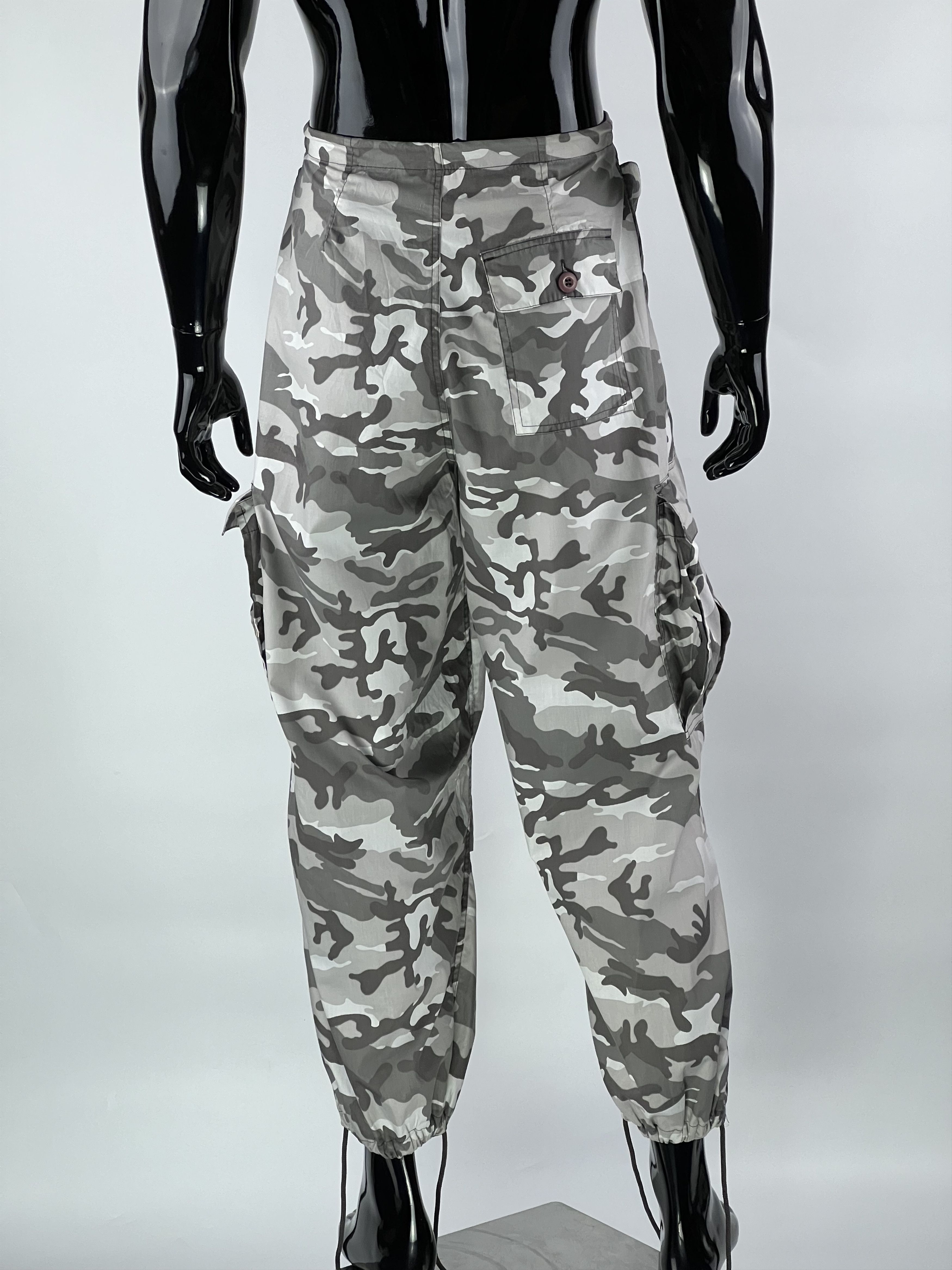 Vintage Rare Vintage 90s UFO Parachute Camo Cargo Pants Size US 30 / EU 46 - 2 Thumbnail