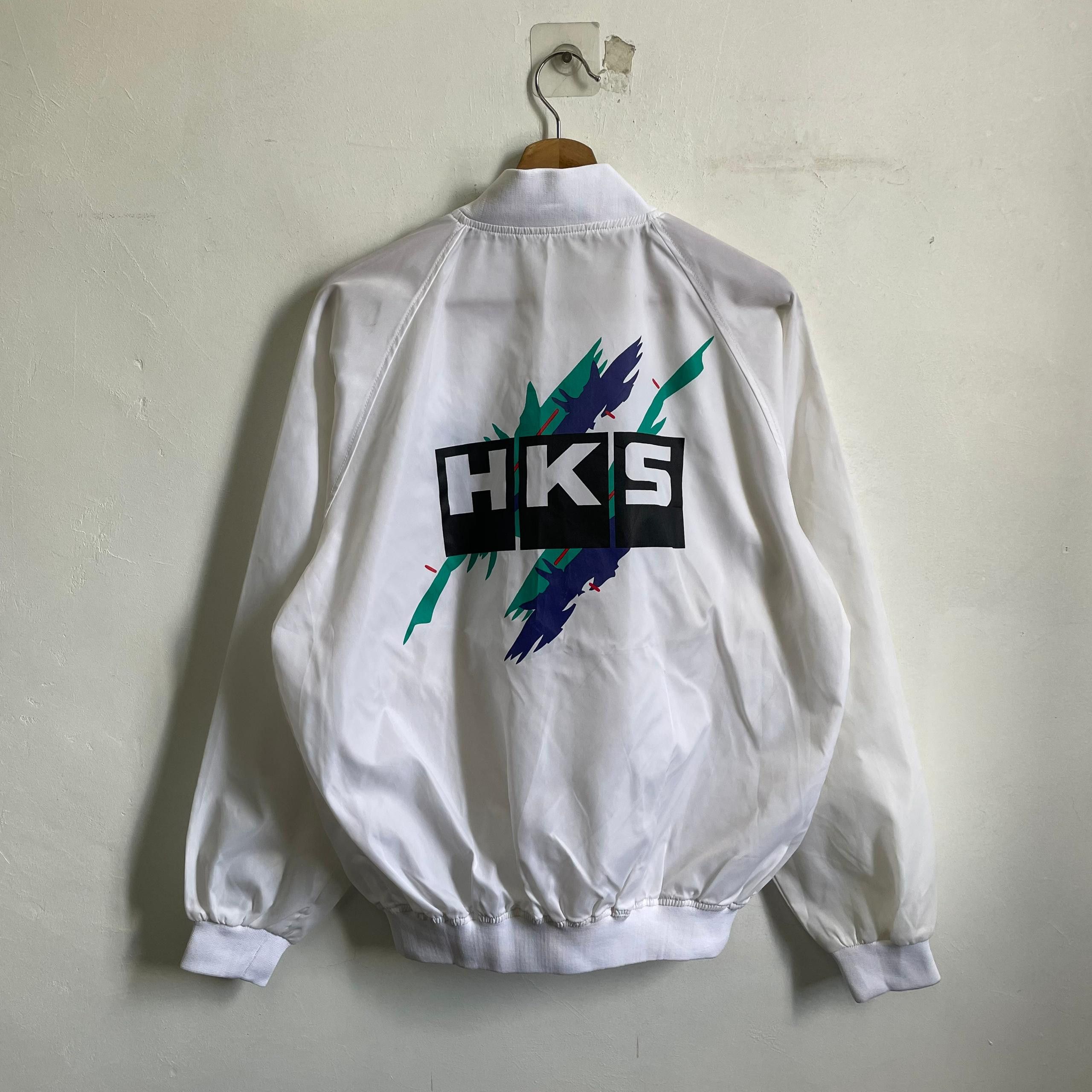 Japanese Brand × Vintage HKS Spill Oil Vintage Jacket Size US L / EU 52-54 / 3 - 2 Thumbnail