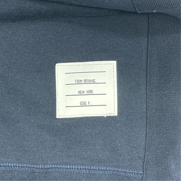 Thom Browne Thom Browne Classic Navy Sweatshirt for Men -2507 Size US M / EU 48-50 / 2 - 3 Thumbnail