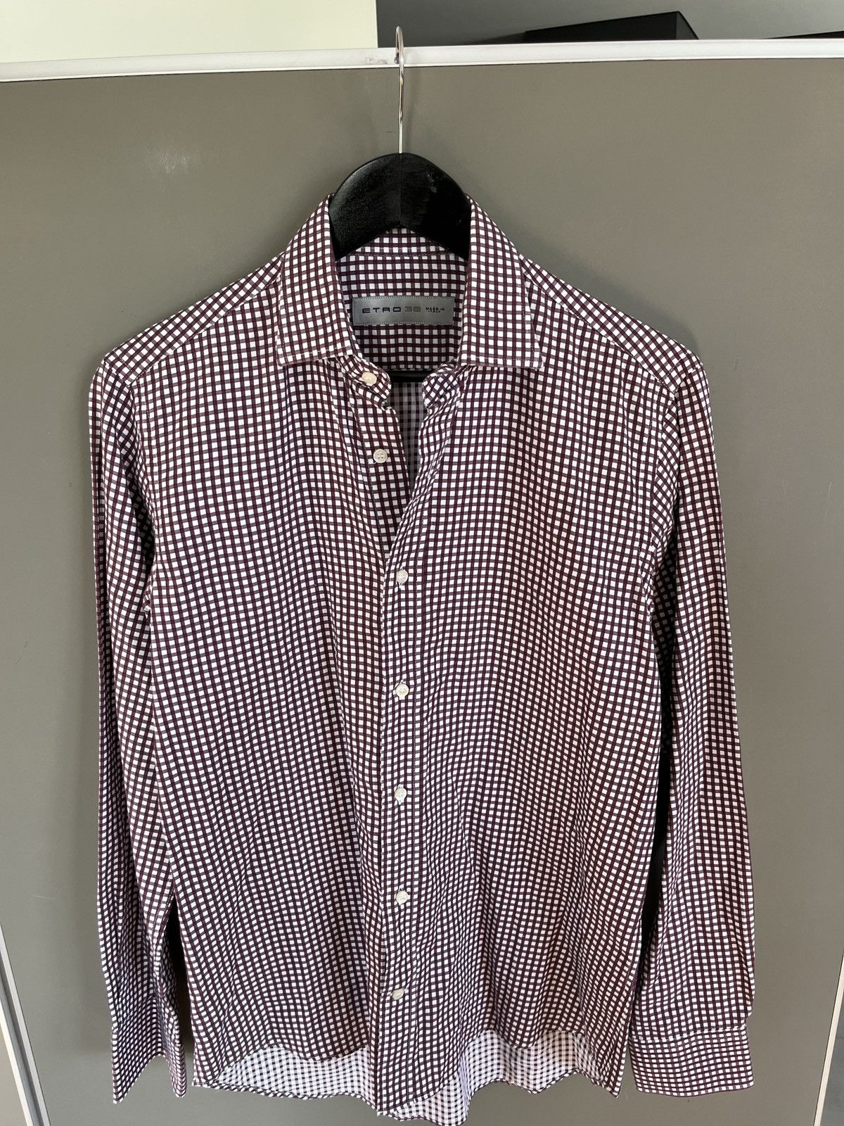 Etro ETRO Check Plaid Casual Shirt Size US L / EU 52-54 / 3 - 3 Thumbnail