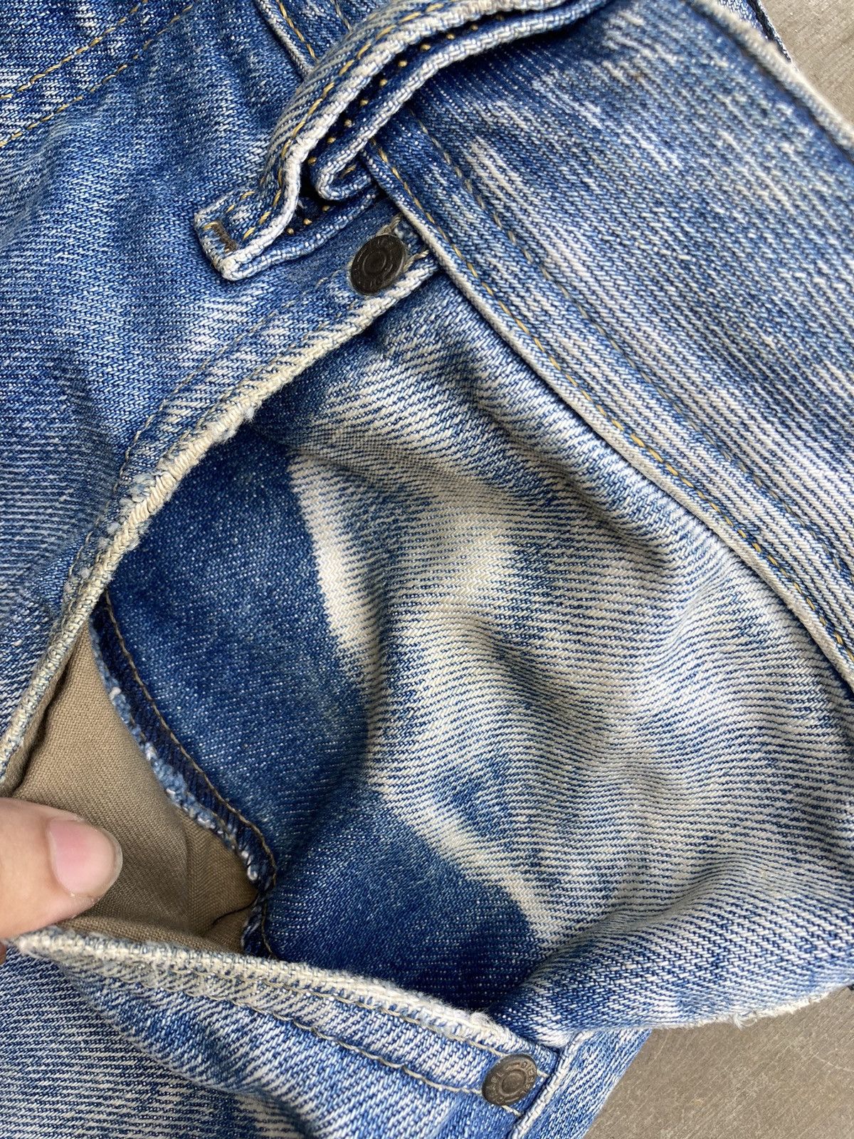 Diesel × Vintage Diesel Low waist Flared Denim Sick Fade Size US 34 / EU 50 - 8 Thumbnail
