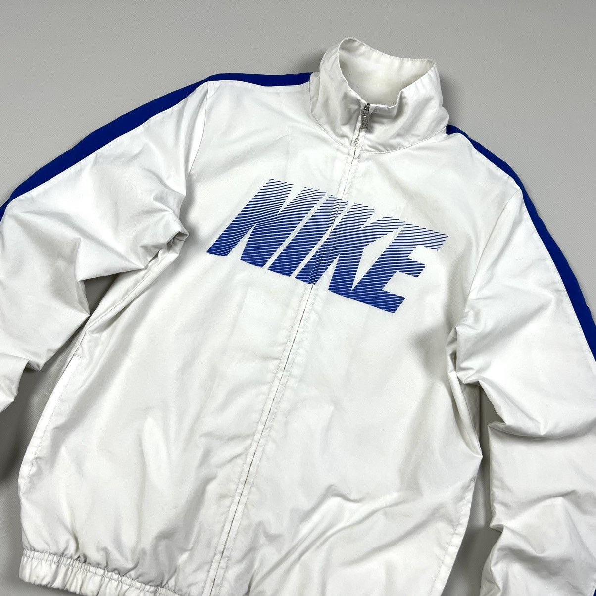 Nike × Vintage Vintage Nike Big Logo Nylon Y2K Zip Track Jacket Size M Size US S / EU 44-46 / 1 - 3 Thumbnail