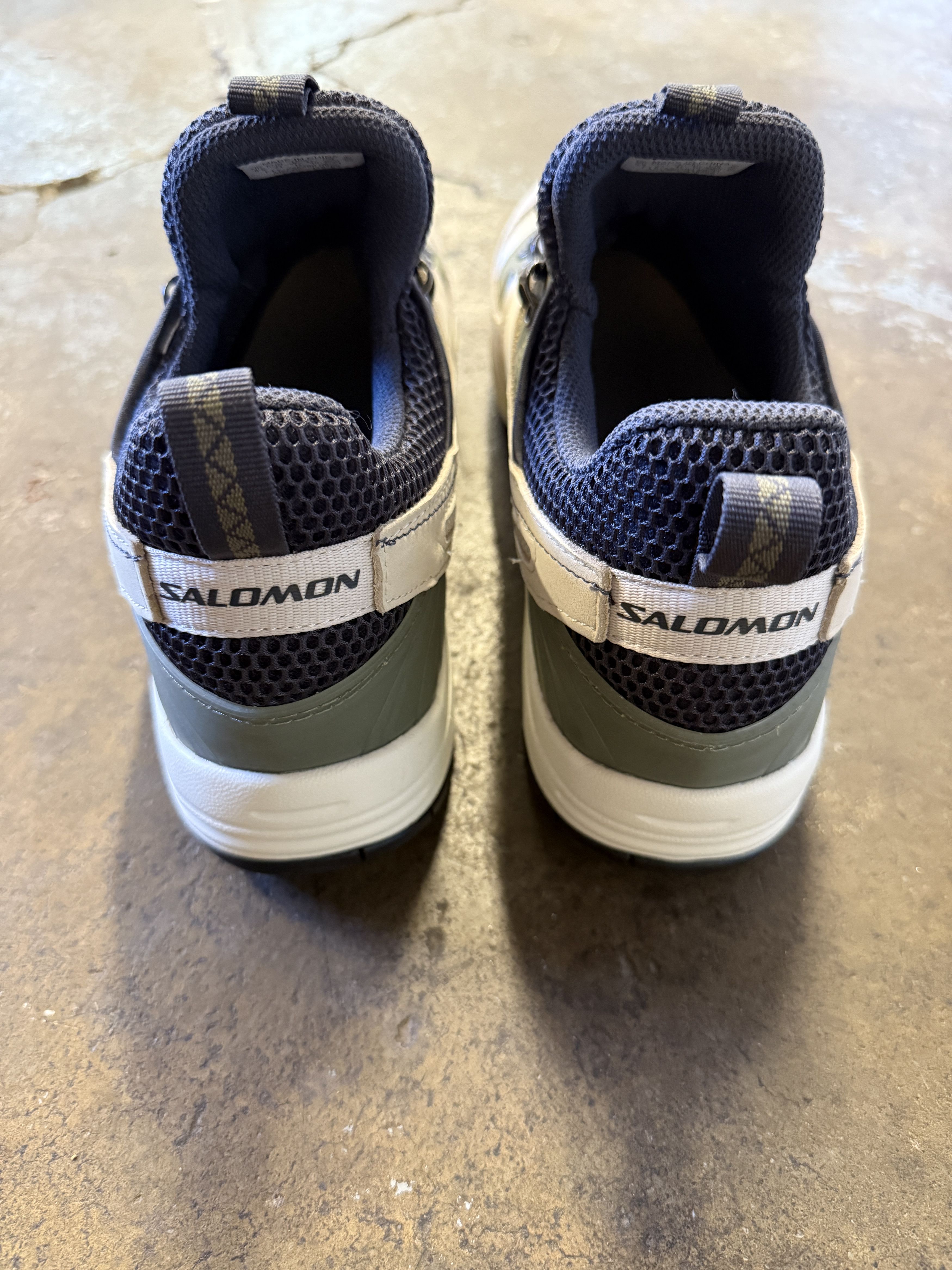 Salomon Salomon Advanced Raid Wind Sz 10 Ebony/RainyDay/Lichen Green Size US 10 / EU 43 - 5 Thumbnail