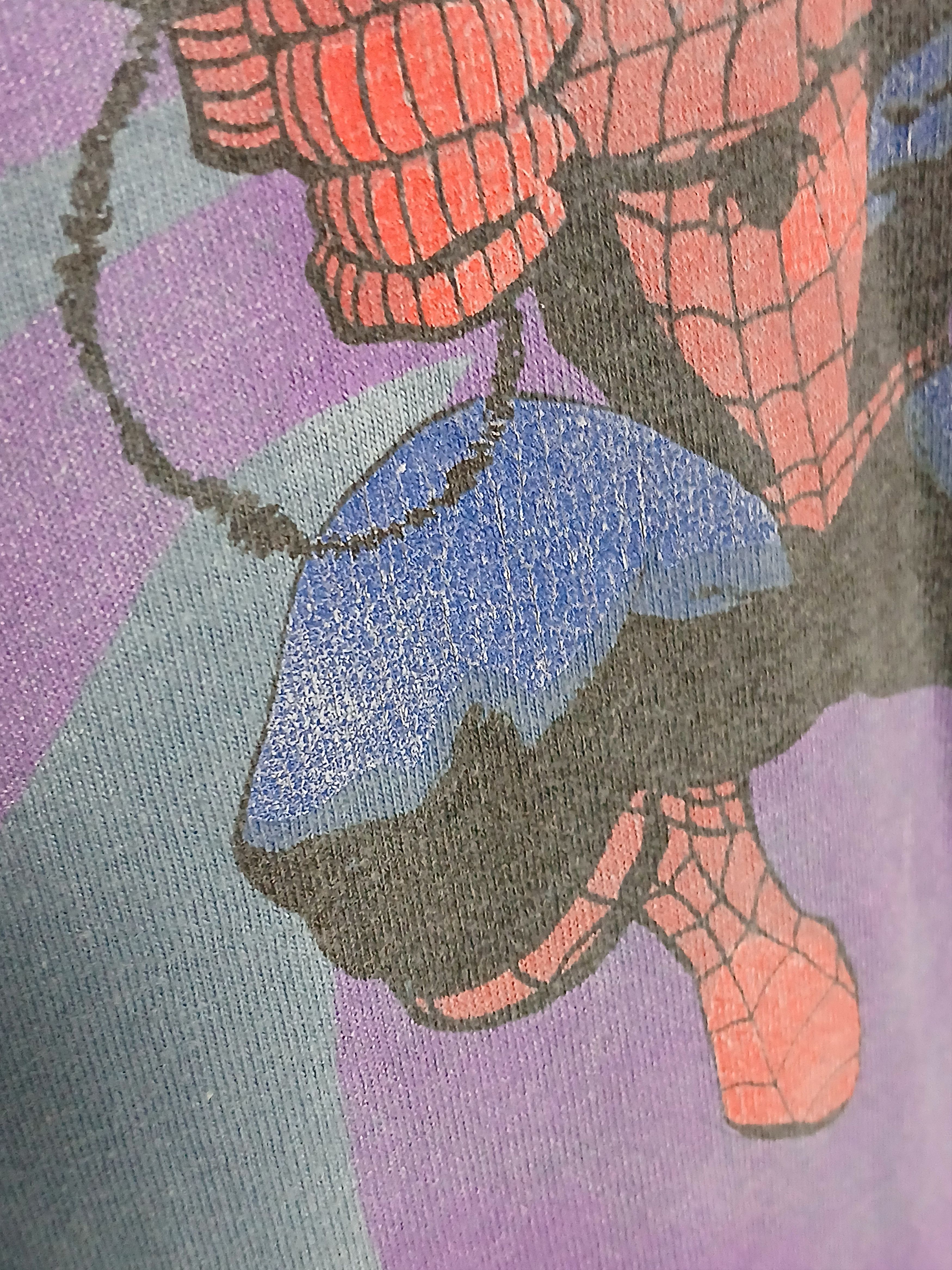 Cartoon Network × Marvel Comics × Vintage Vintage Marvel Spider-Man T-Shirt Size US XL / EU 56 / 4 - 5 Thumbnail