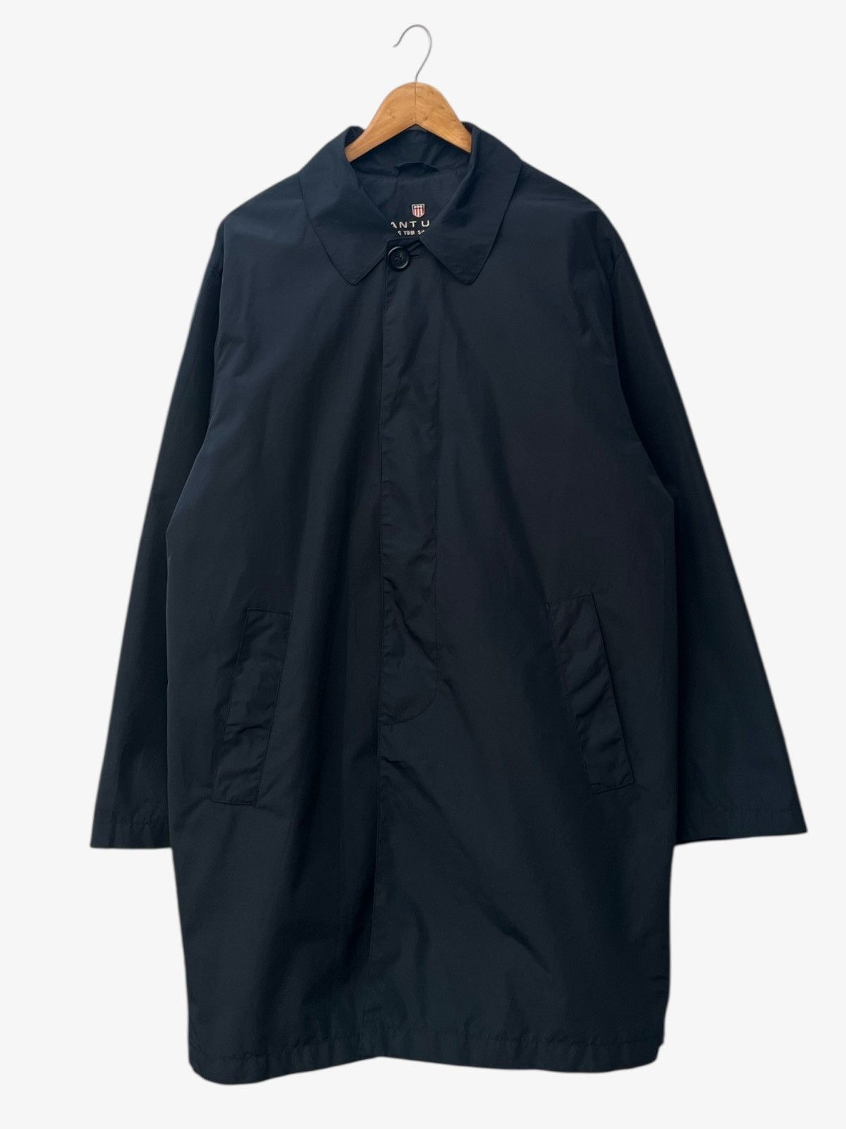 Gant Gant USA Nylon Raincoat Navy Made in Portugal Size US S / EU 44-46 / 1 - 2 Thumbnail