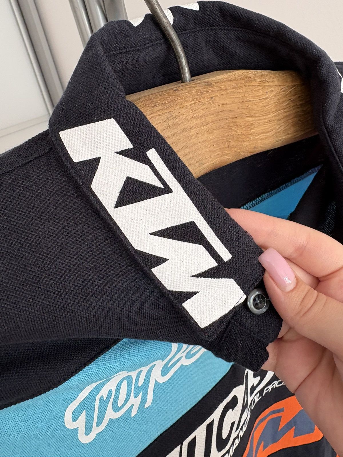 Formula 1 Vintage KTM Adidas Racing Polo Shirt Moto Y2K Size US L / EU 52-54 / 3 - 7 Thumbnail