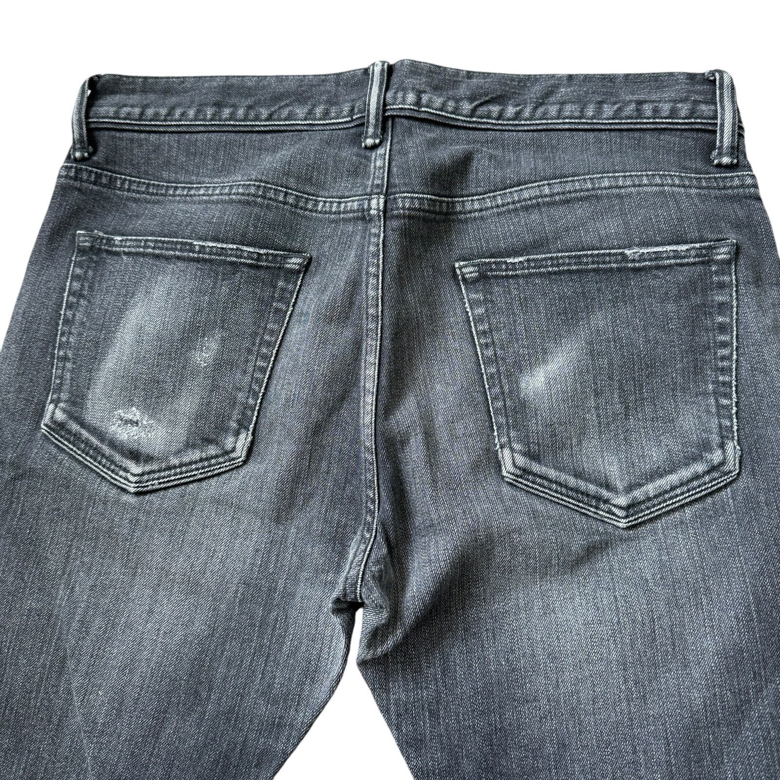 John Elliott John Elliott Distressed Washed Black Jeans Size US 29 - 3 Thumbnail
