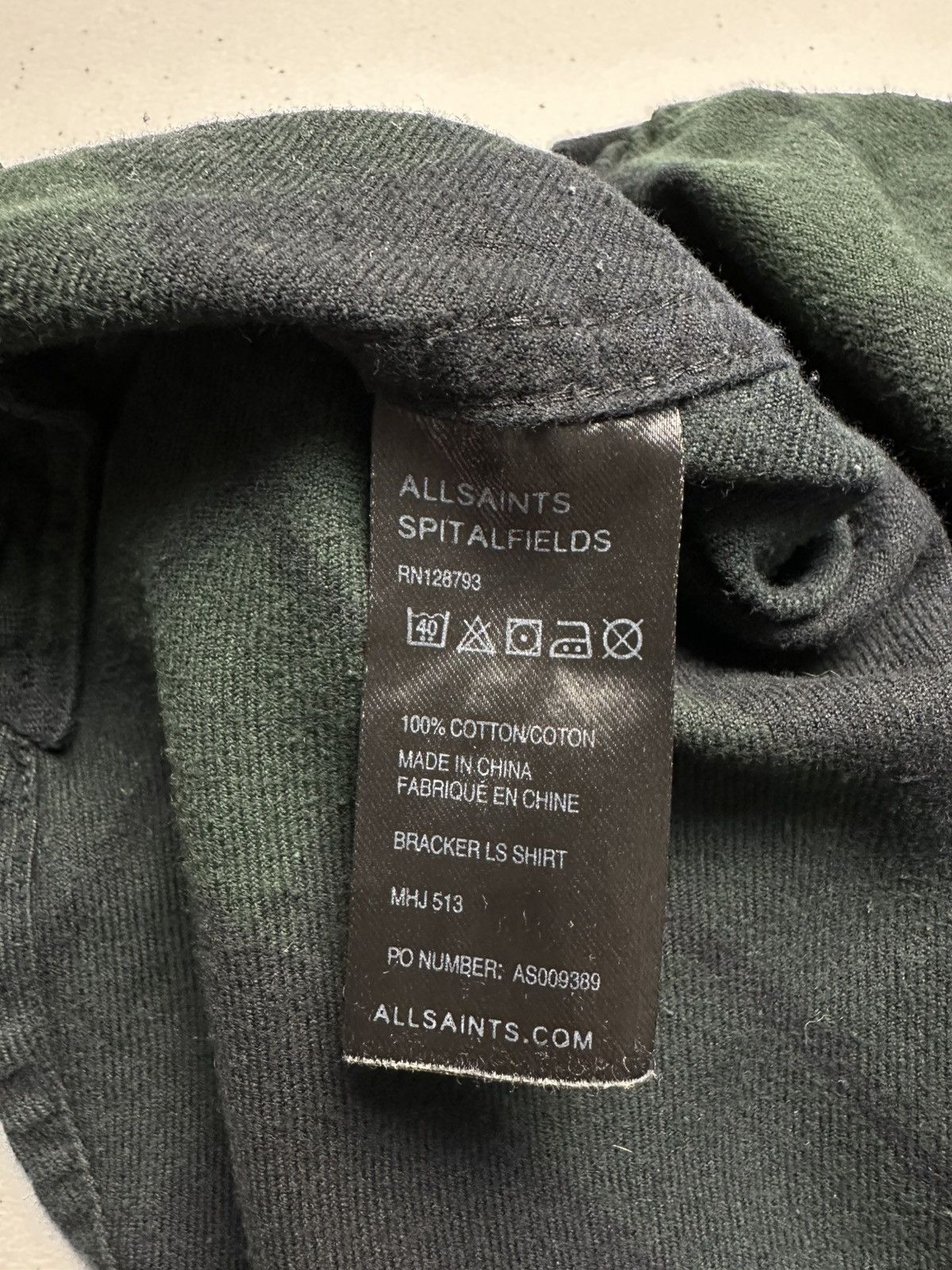 Allsaints × Flannel AllSaints Bracker Flannel Button Up Shirt Size US M / EU 48-50 / 2 - 9 Thumbnail