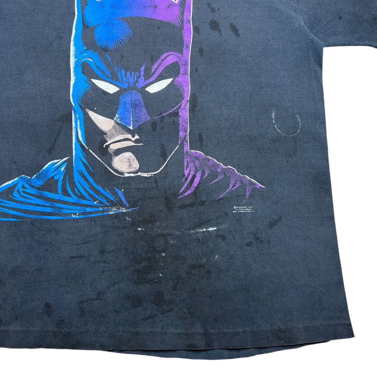 DC Comics × Vintage Vtg 1988 Batman Bruce Wayne DC Comics Changes Graphic Tee Size US L / EU 52-54 / 3 - 9 Thumbnail