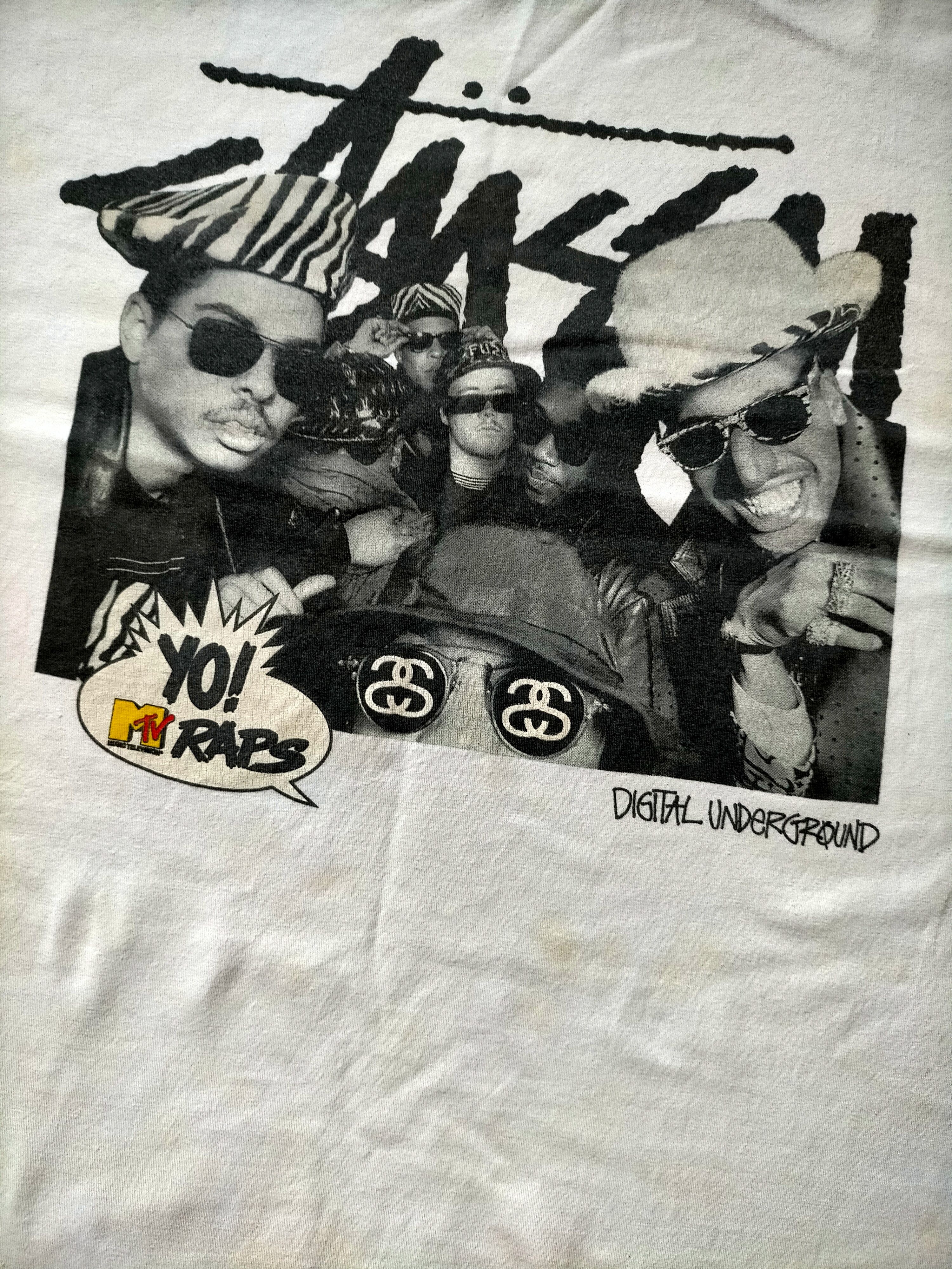 Stussy Stussy x Yo! Raps Mtv Underground tee Size US M / EU 48-50 / 2 - 5 Thumbnail