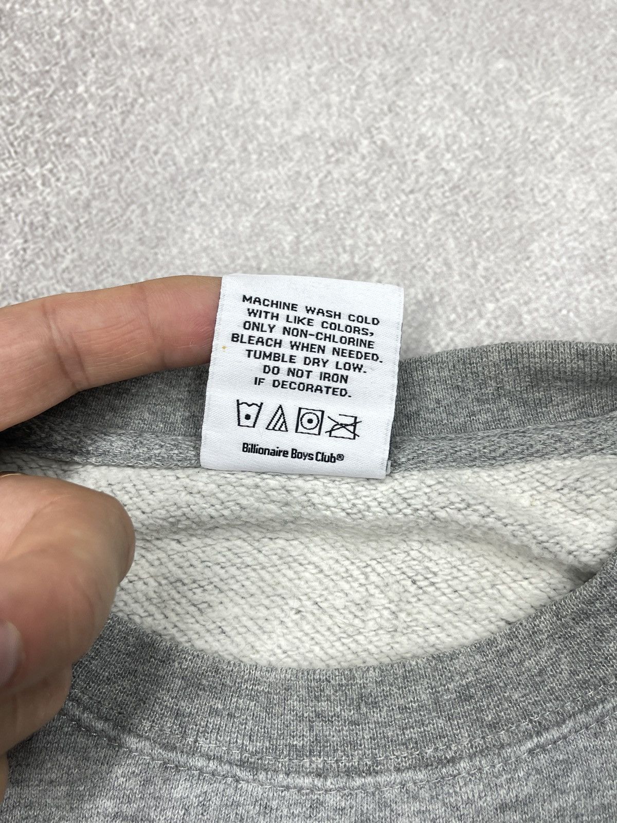 Billionaire Boys Club Mens Billionaire Boys Club Sweatshirt Grey Hype Cosmonaut Size US M / EU 48-50 / 2 - 10 Thumbnail