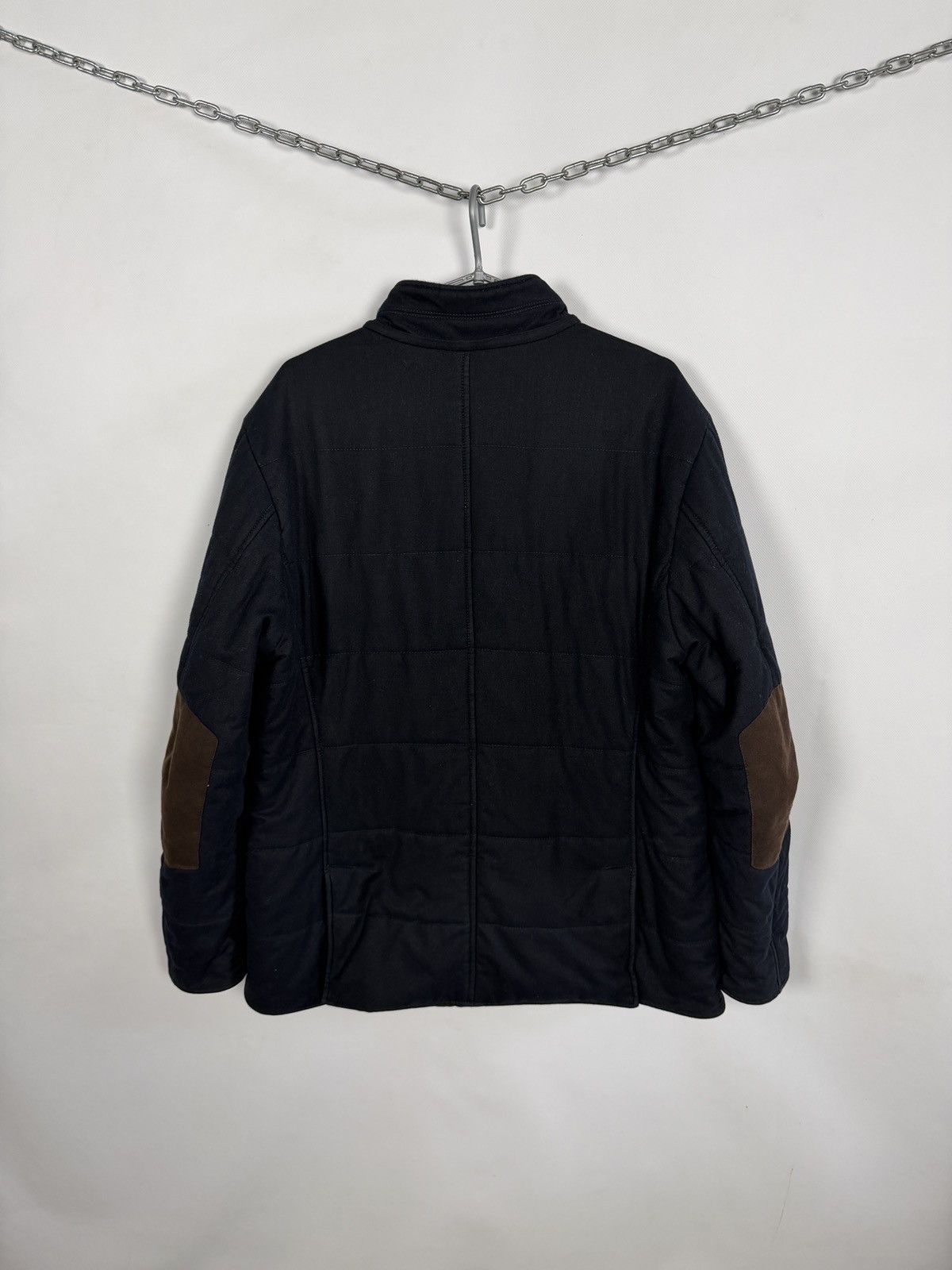 Gimo's Gimo’s Jacket Quilted Winter Coat Elbow Patch Italy Size 56 Size US XL / EU 56 / 4 - 13 Thumbnail