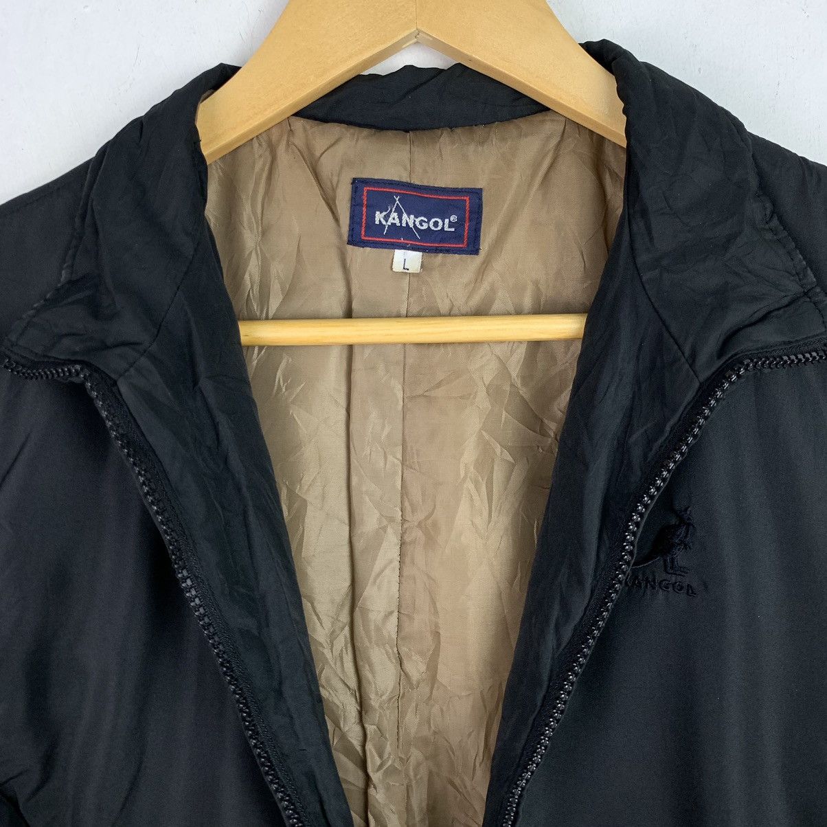 Kangol × Vintage Vintage Kangol Full Zipper Jacket Size US L / EU 52-54 / 3 - 10 Thumbnail
