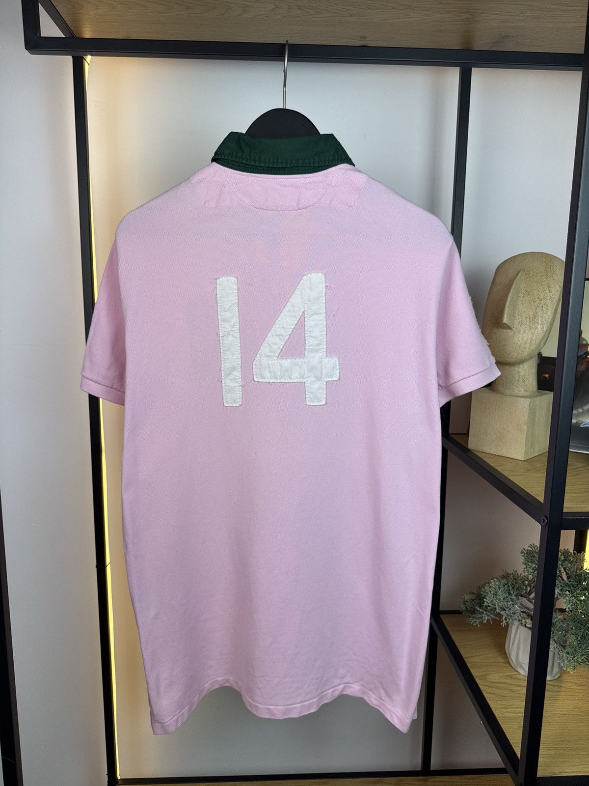 Polo Ralph Lauren × Ralph Lauren × Vintage Polo Ralph Lauren Polo-Shirt Stripe Pink Men’s L Tee Size US L / EU 52-54 / 3 - 5 Thumbnail
