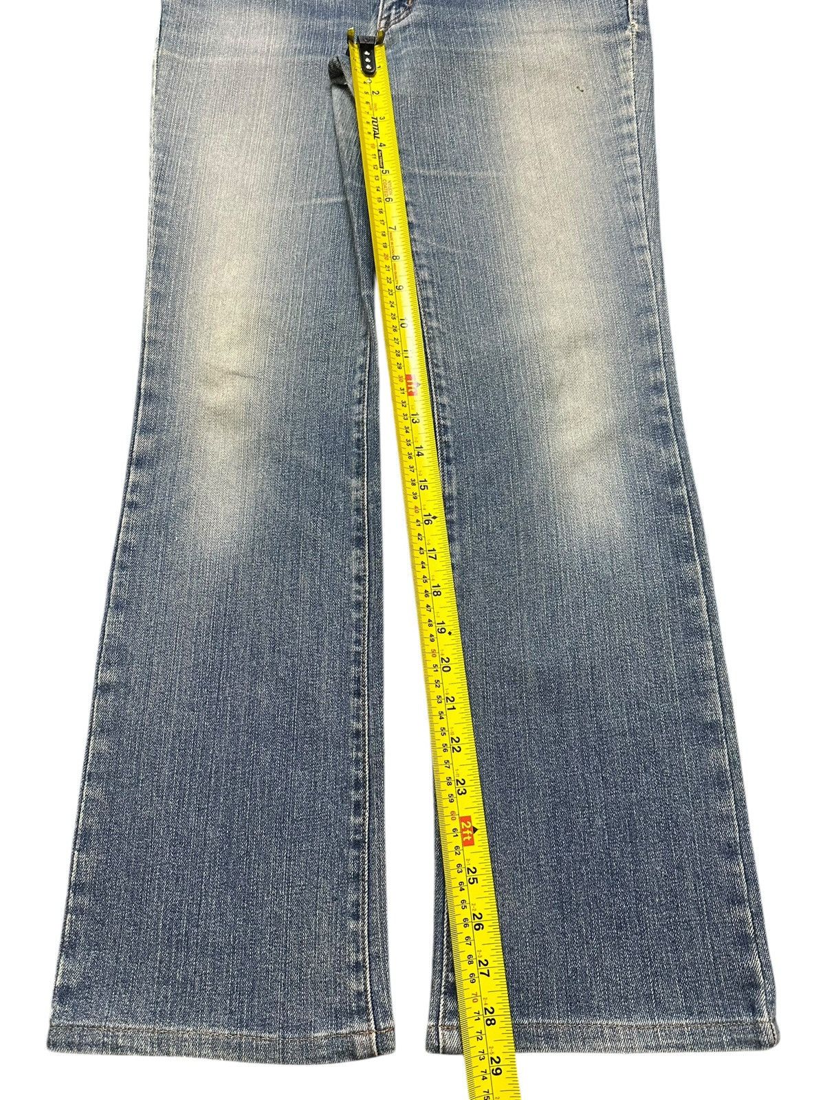 Japanese Brand Vintage Japanese Brand Blue Faded Wash Whisker Style Bootcut Size US 31 - 13 Thumbnail