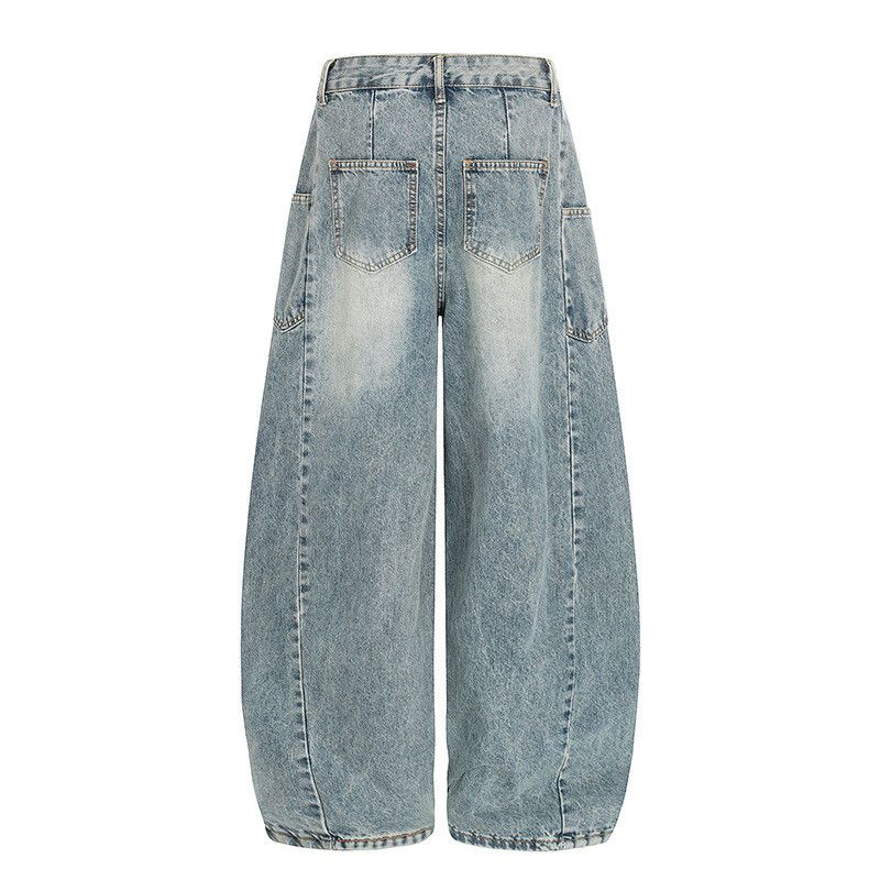 Jean American retro patchwork curved jeans for men Size US 32 / EU 48 - 2 Thumbnail