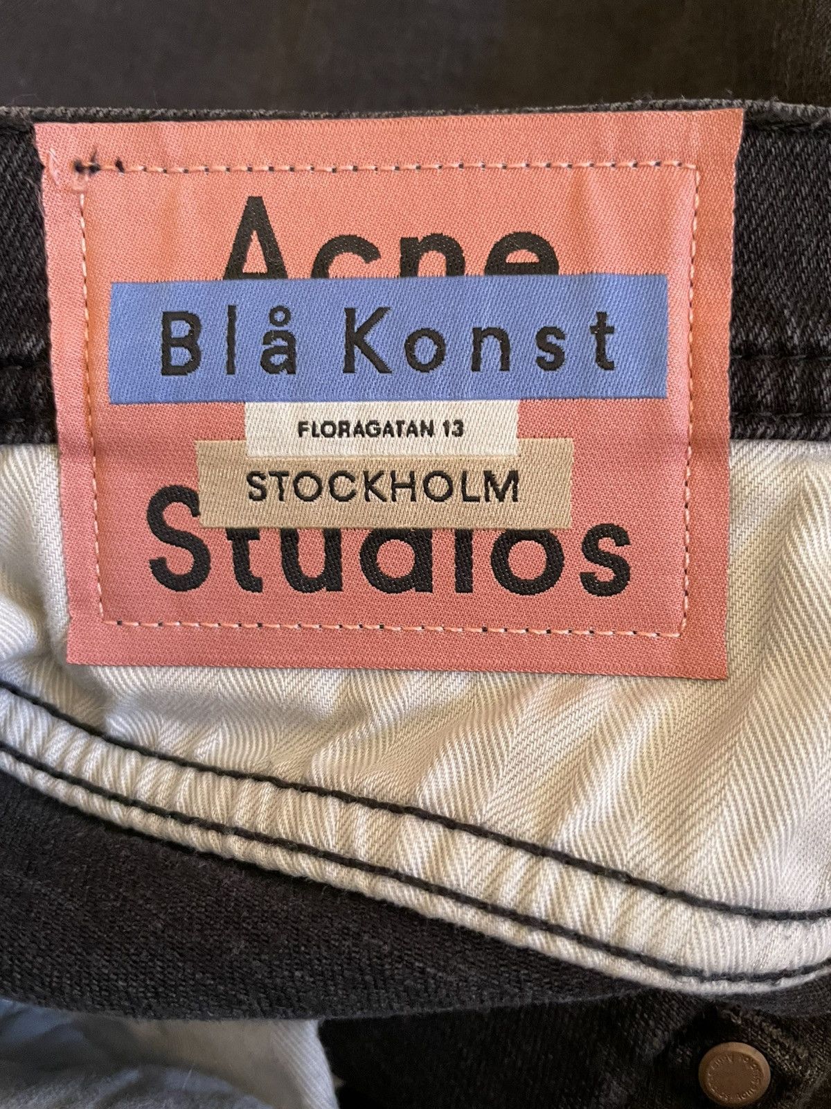 Acne Studios Acne Studios River Used Blk jeans Size US 28 / EU 44 - 5 Thumbnail